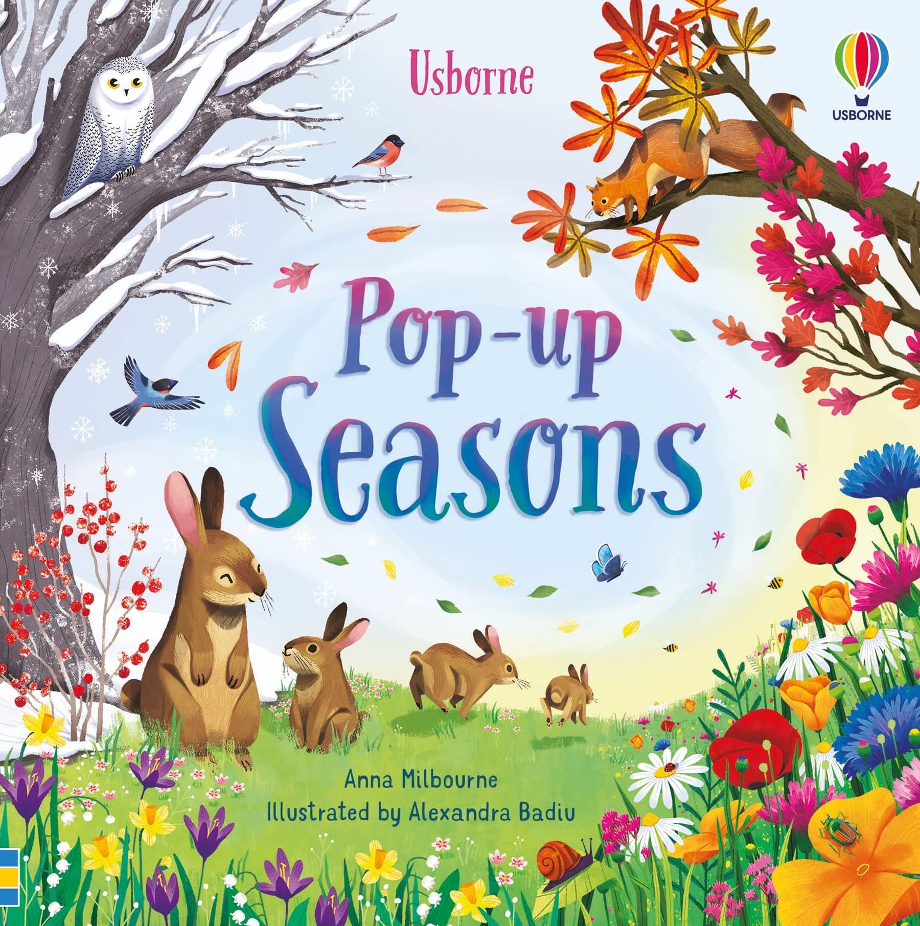 Pop-Up Seasons: A Delightful Interactive Pop-Up Book Exploring the Four Seasons with Free Online Audio