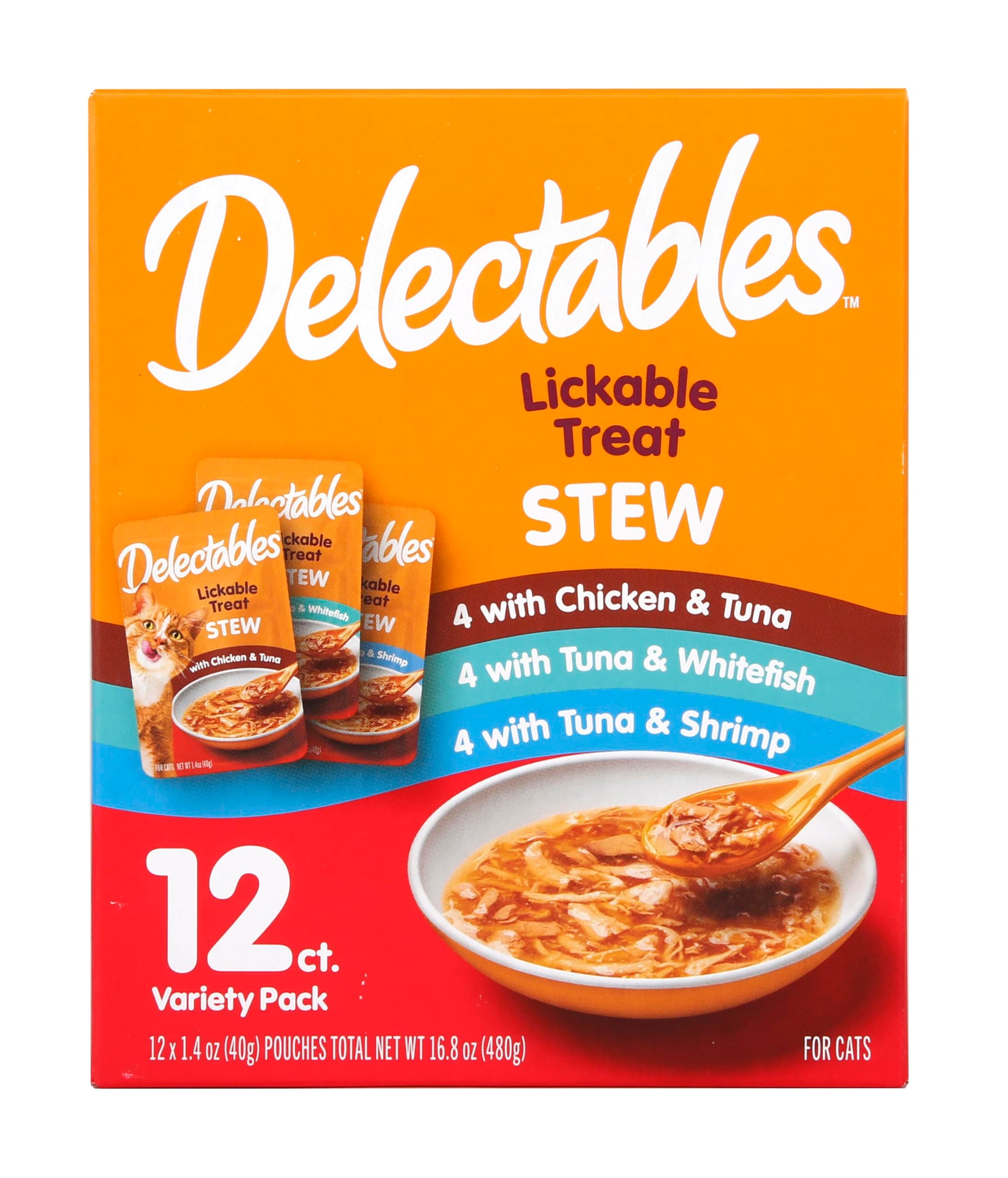 Delectables Lickable Wet Cat Treats