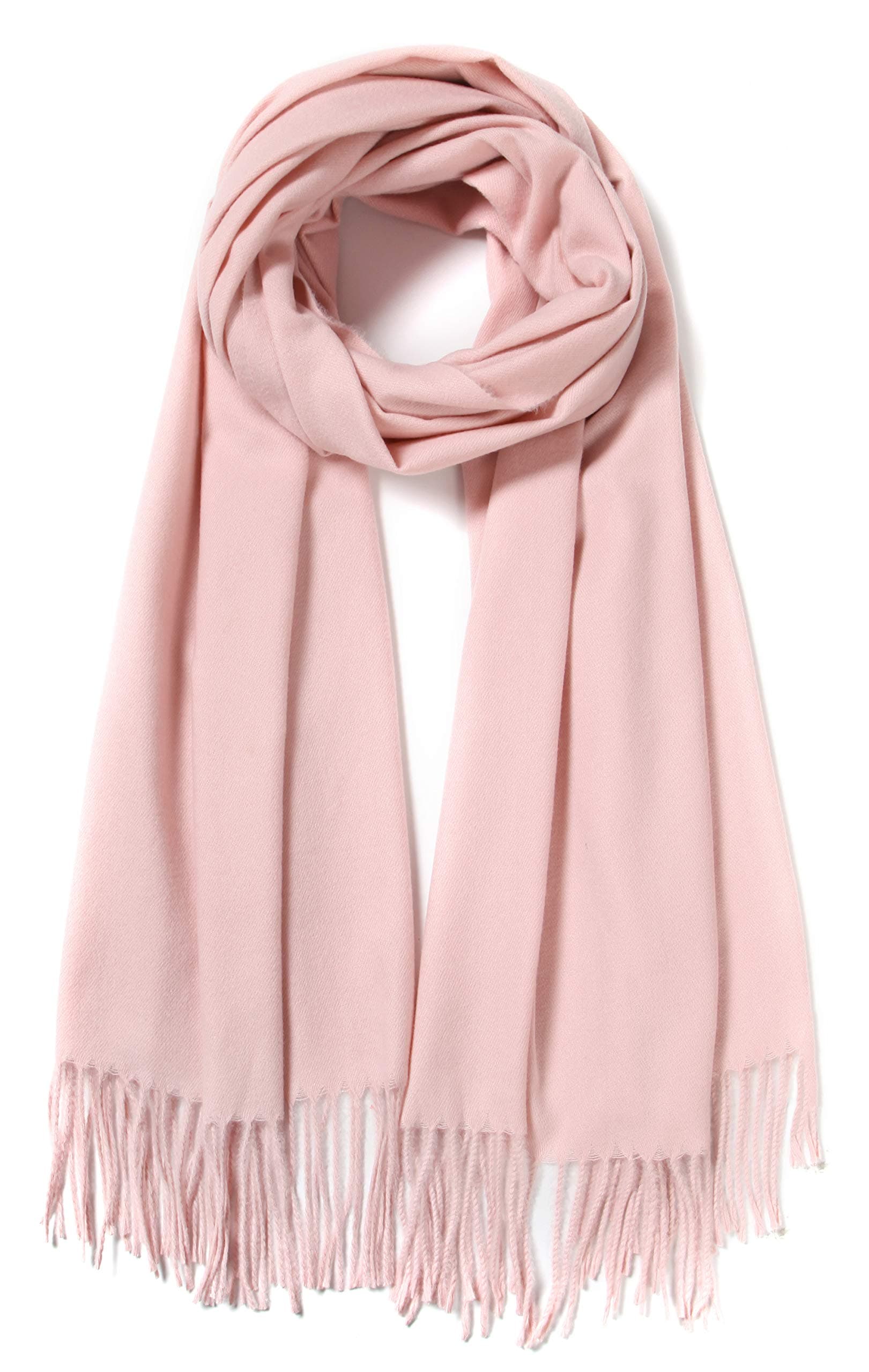 Cindy & WendyLarge Soft Cashmere Silky Pashmina Solid Shawl Wrap Scarf for Women