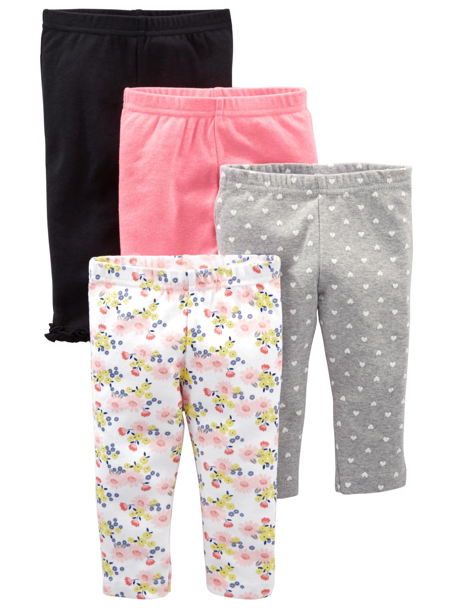 Simple JoysBaby Girls' 4-Pack Pant