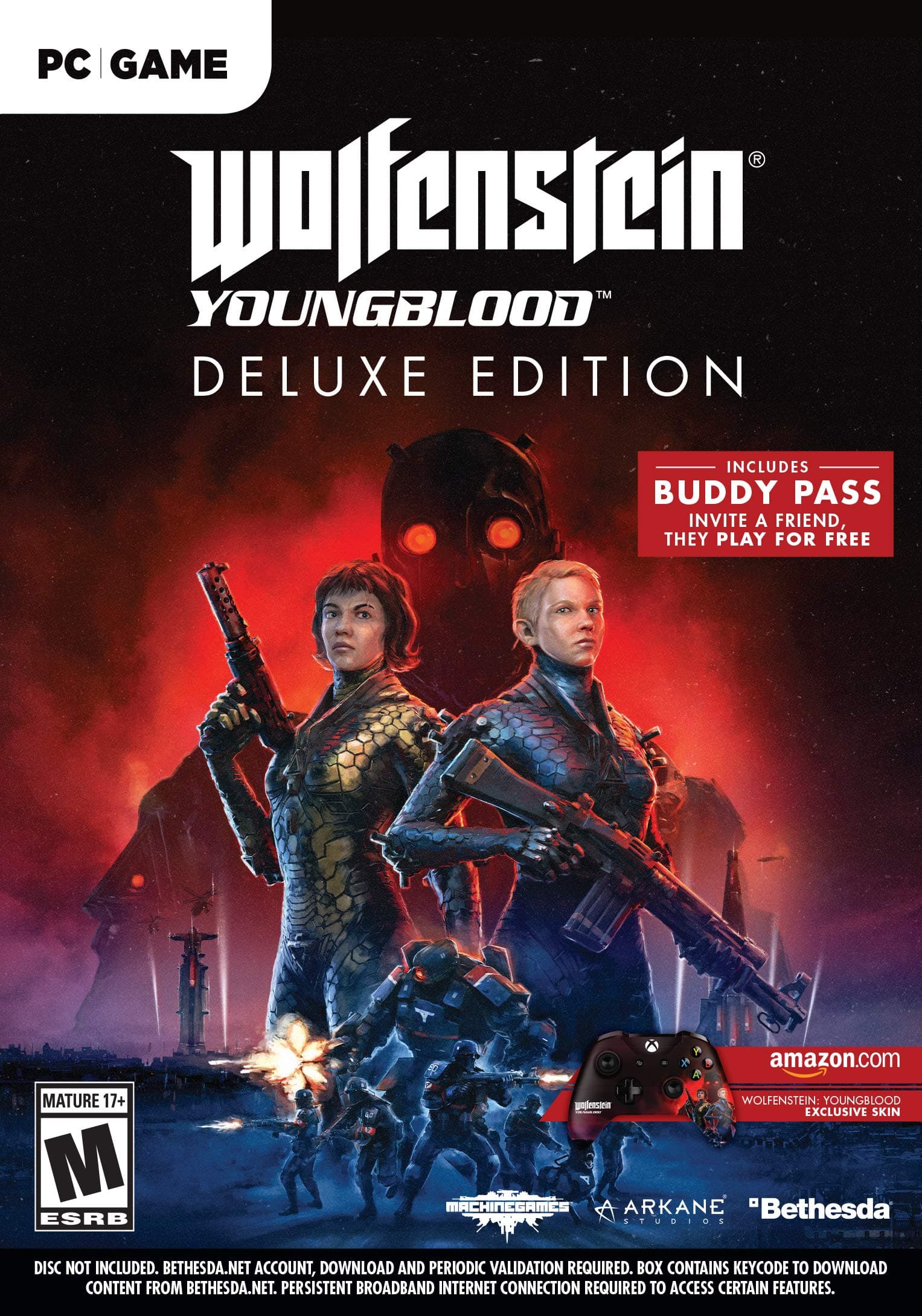 Wolfenstein: Youngblood - PC Deluxe Edition [Amazon Exclusive Bonus]
