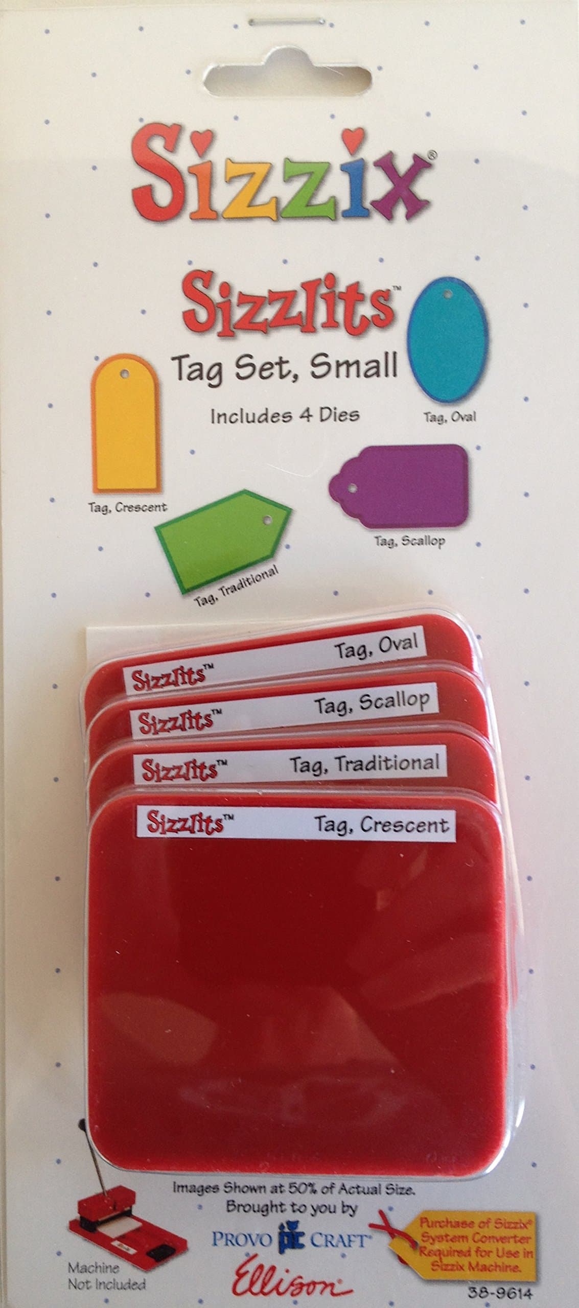 Sizzix Sizzles Small Tag Set Die Set (38-3614)
