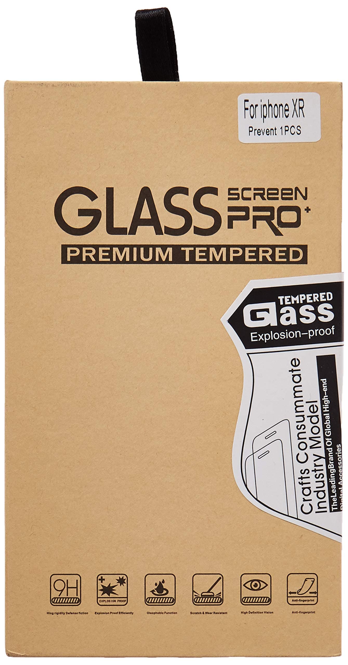 SameriverPrivacy Screen Protector for iPhone XR, [1-Pack] Full Coverage Anti-Spy Anti-Scratch Tempered Glass Film Shield f or Apple iPhone XR 6.1 inches