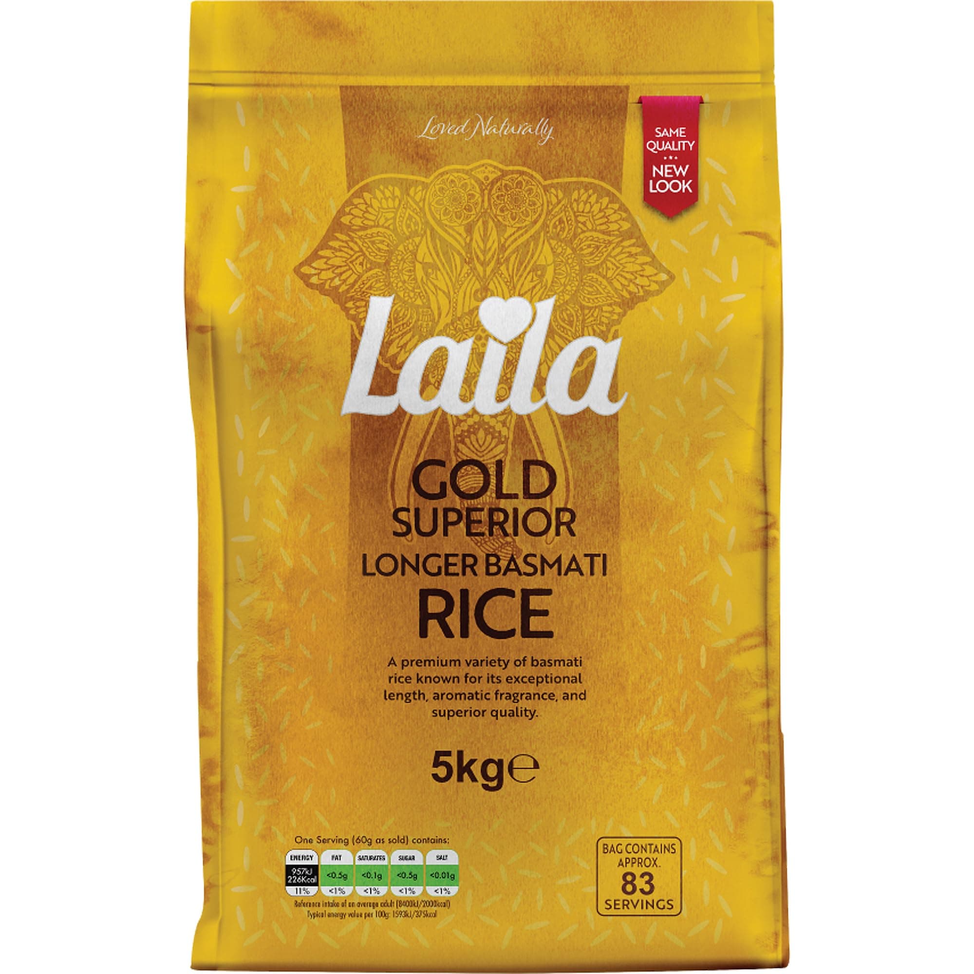 Longer Basmati Rice 5Kg