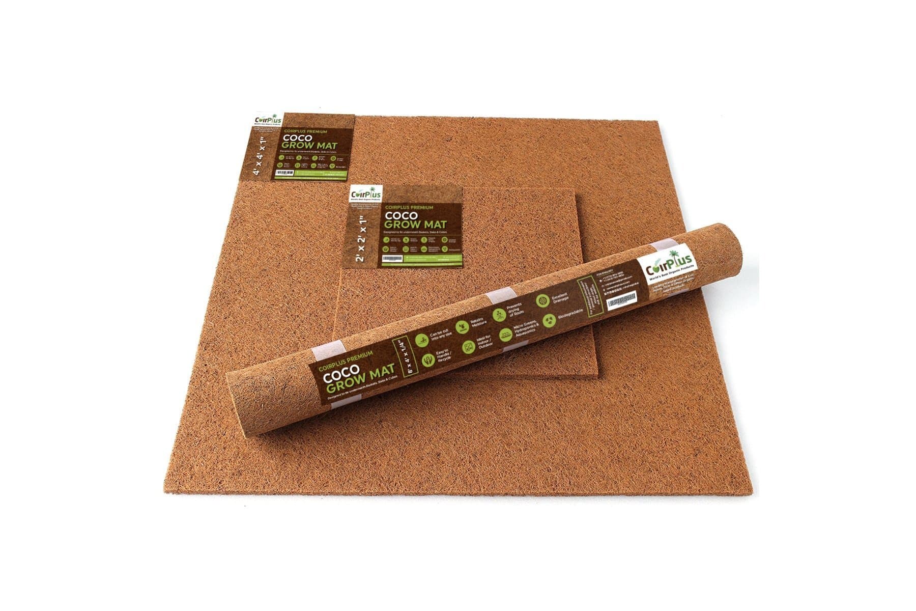 Coco Grow Mat 8' x 4' x 1/4" [OMRI Listed]