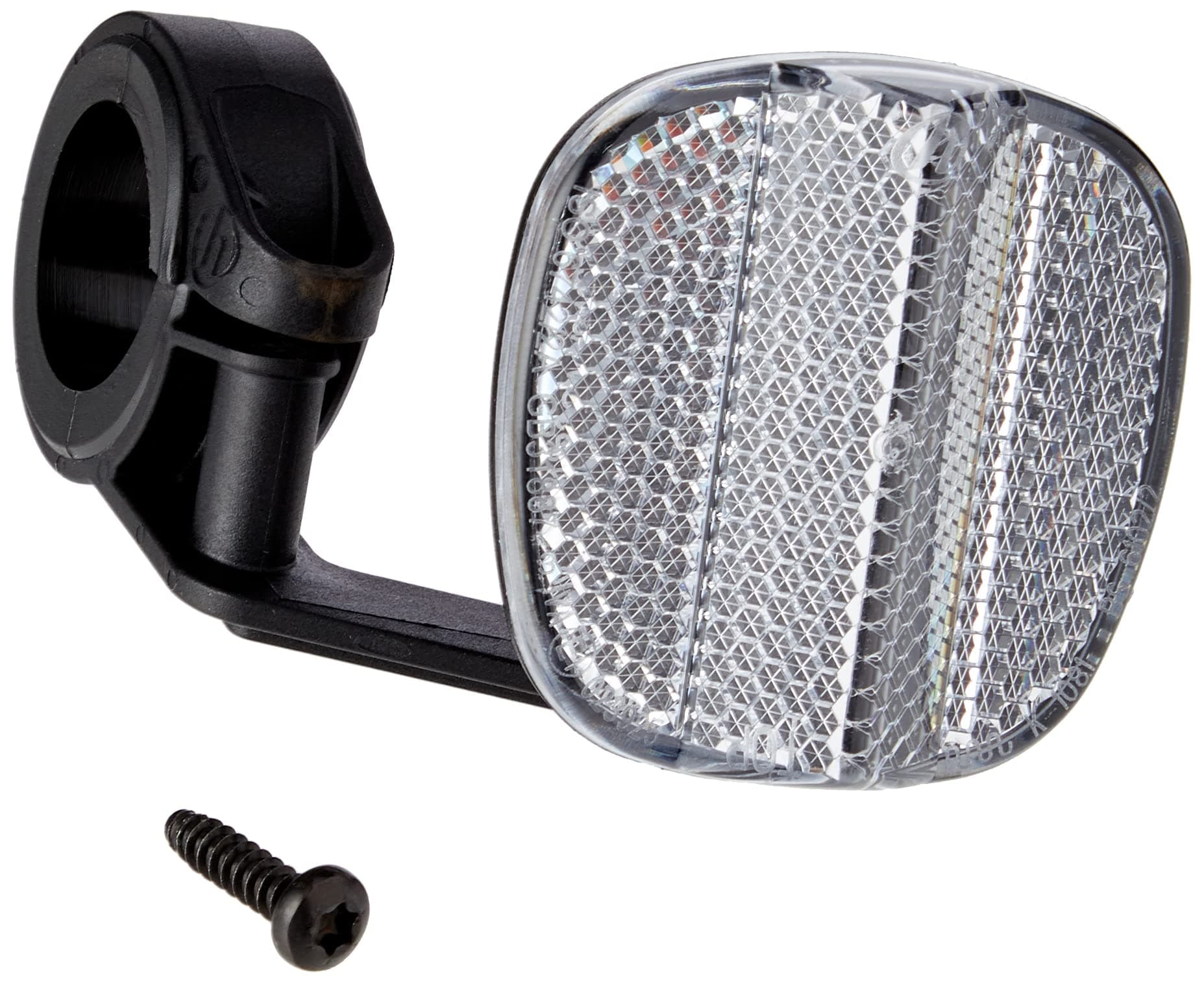Raleigh - GDL204 - Clear Plastic Handlebar Mounted Front Reflector for Bicycles