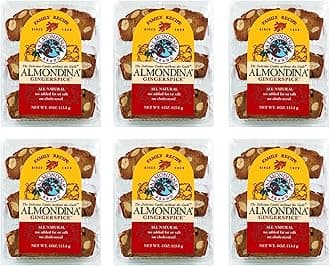 Almondina Almond Cookies, Gingerspice Flavor