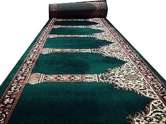 Washable ZANAMAZ Prayer Carpet for MASJID (Mosque) Carpet with 1 INCH Thickness 4 x 74 feet ZANAMAZ Carpet