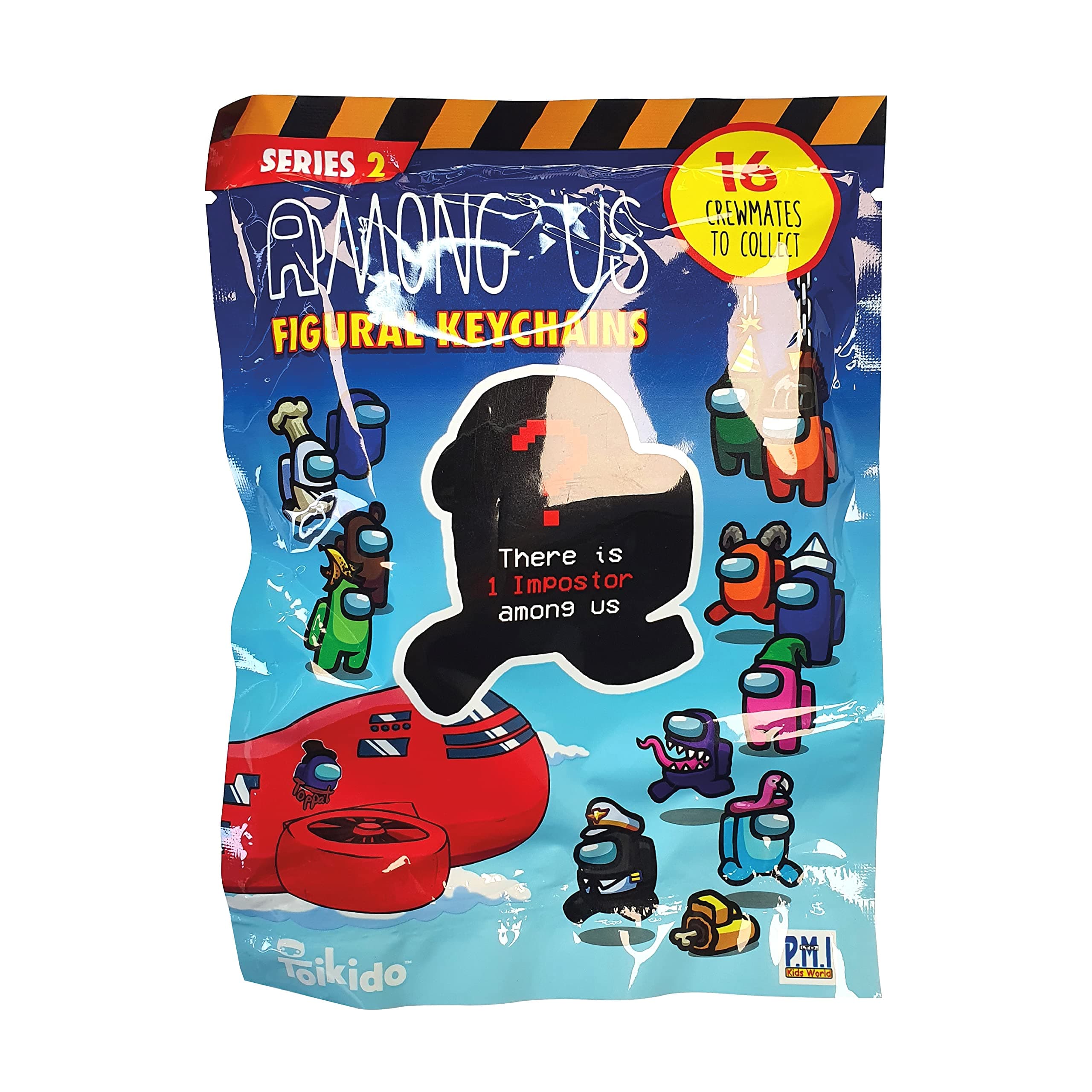 Figural Keychains Series 2 Officially Licensed Crewmate Keyring Blind Bag