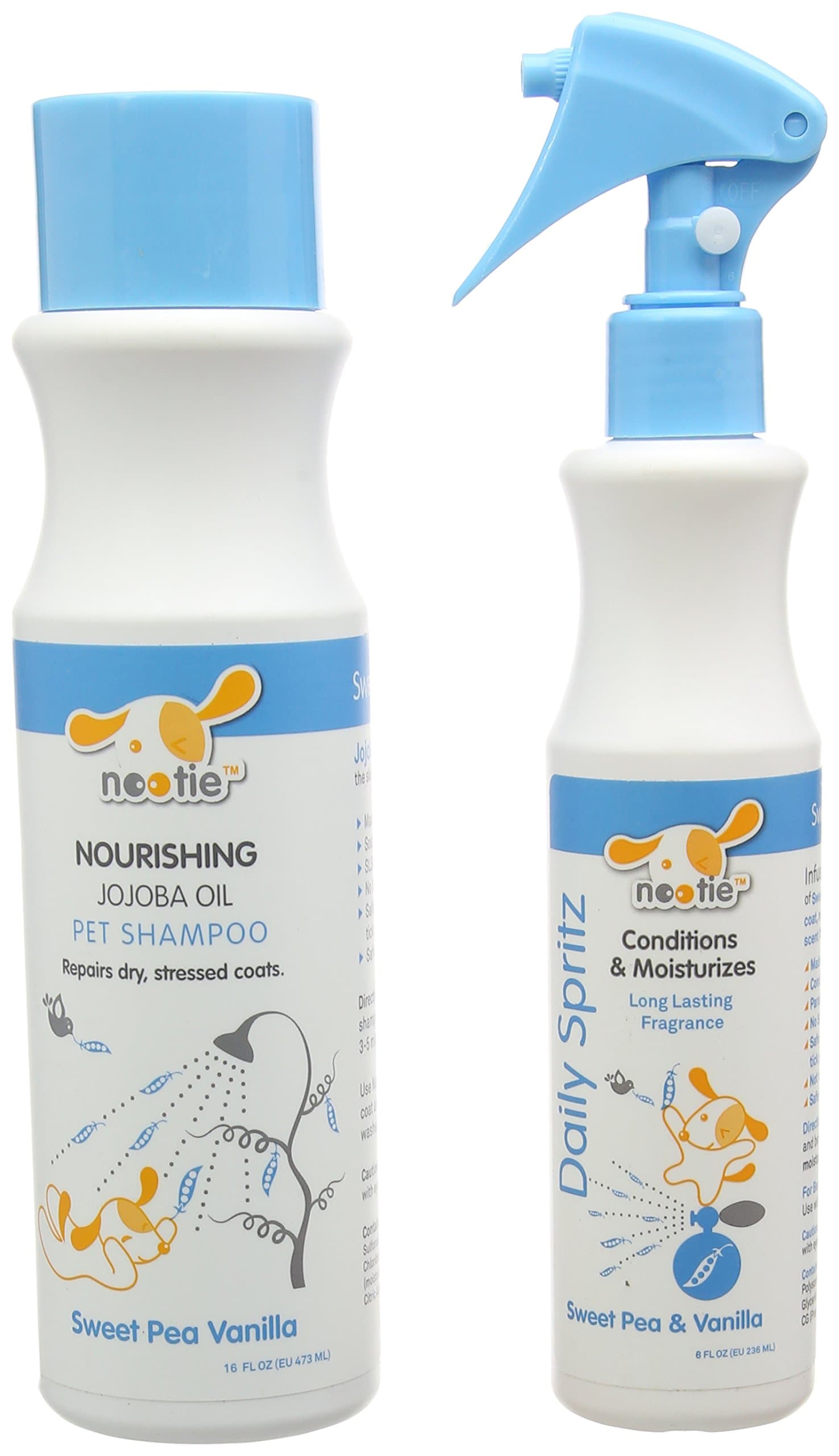 Sweet Pea and Vanilla Dog Shampoo Bundle Pack
