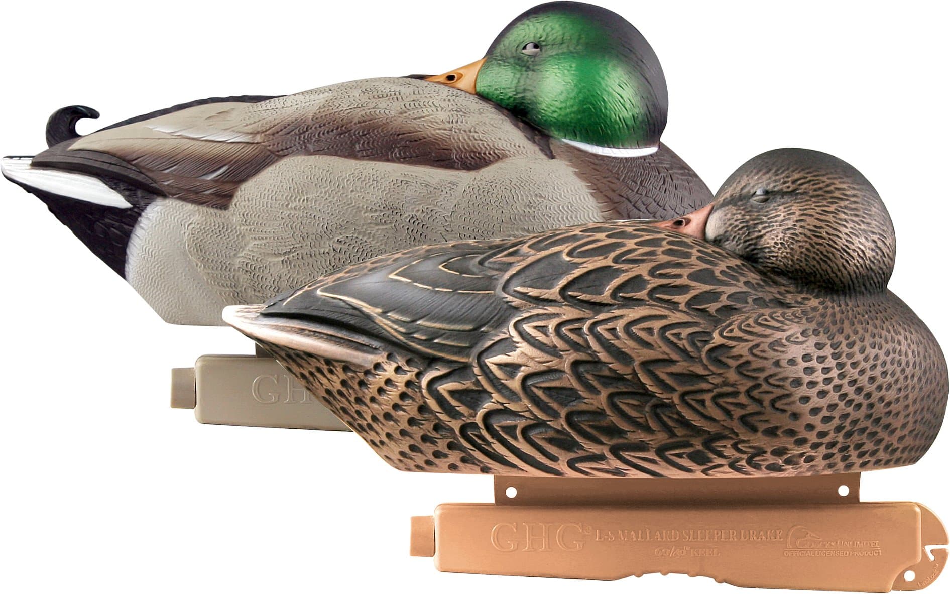 AveryOutdoors Greenhead Gear Pro-Grade Duck Decoy,Mallards/Sleeper Pack,Pair