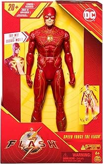 Speed Force The Flash 30.5-cm Action Figure, Lights and 20+ Sounds, The Flash Movie Collectible, Kids’ Toys for Boys and Girls Ages 4 and up
