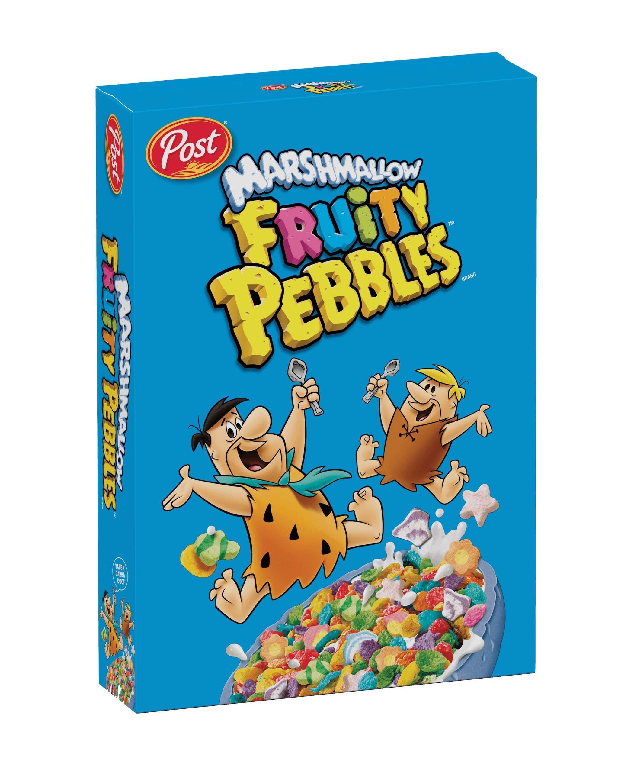 gsepost marshmallow fruity pebbles cereal (2 BOXES) (11 OZ.)