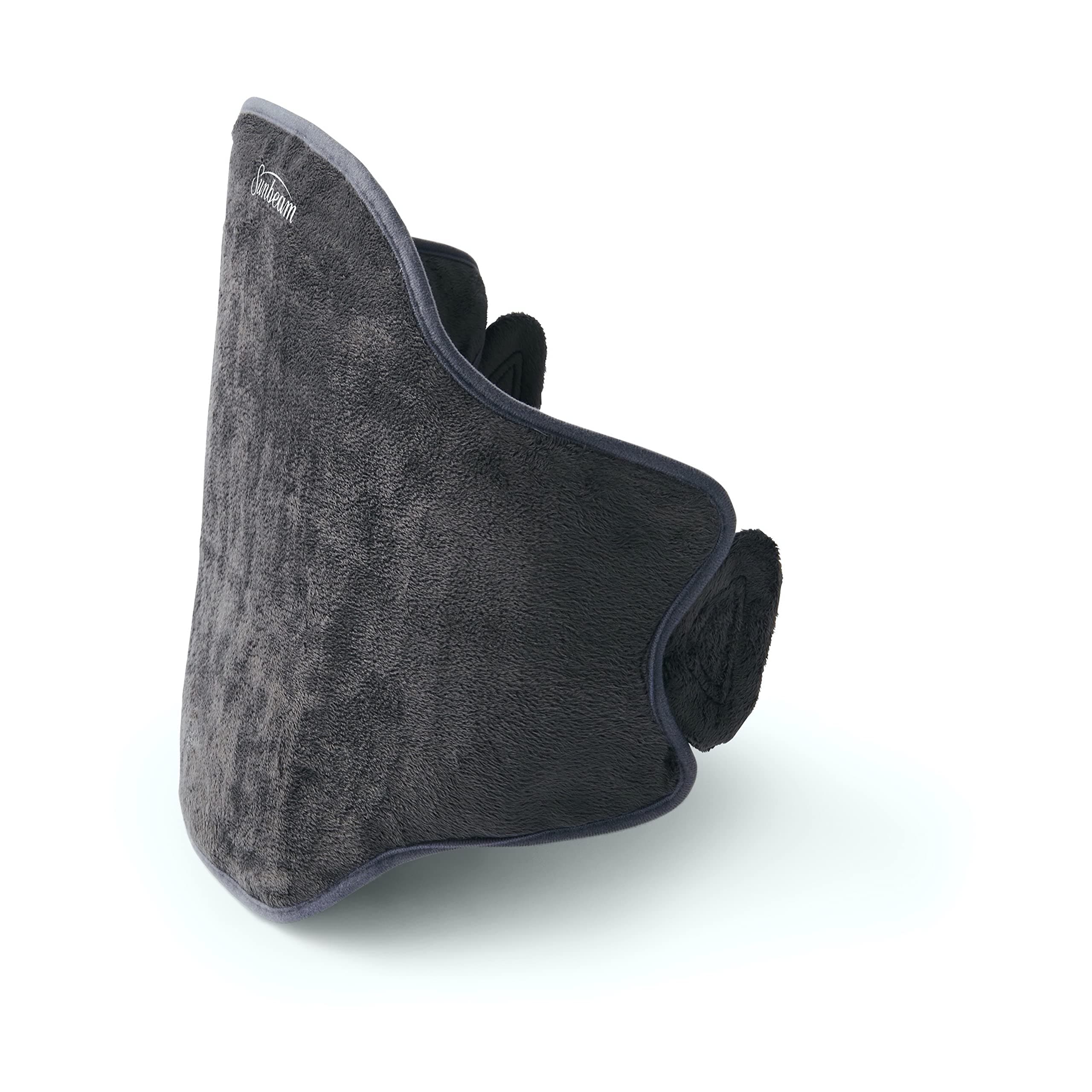 Heating Pad Wrap for Back Pain Relief with Auto Shut Off and Moist Heating Option 23 x 15" Slate Grey