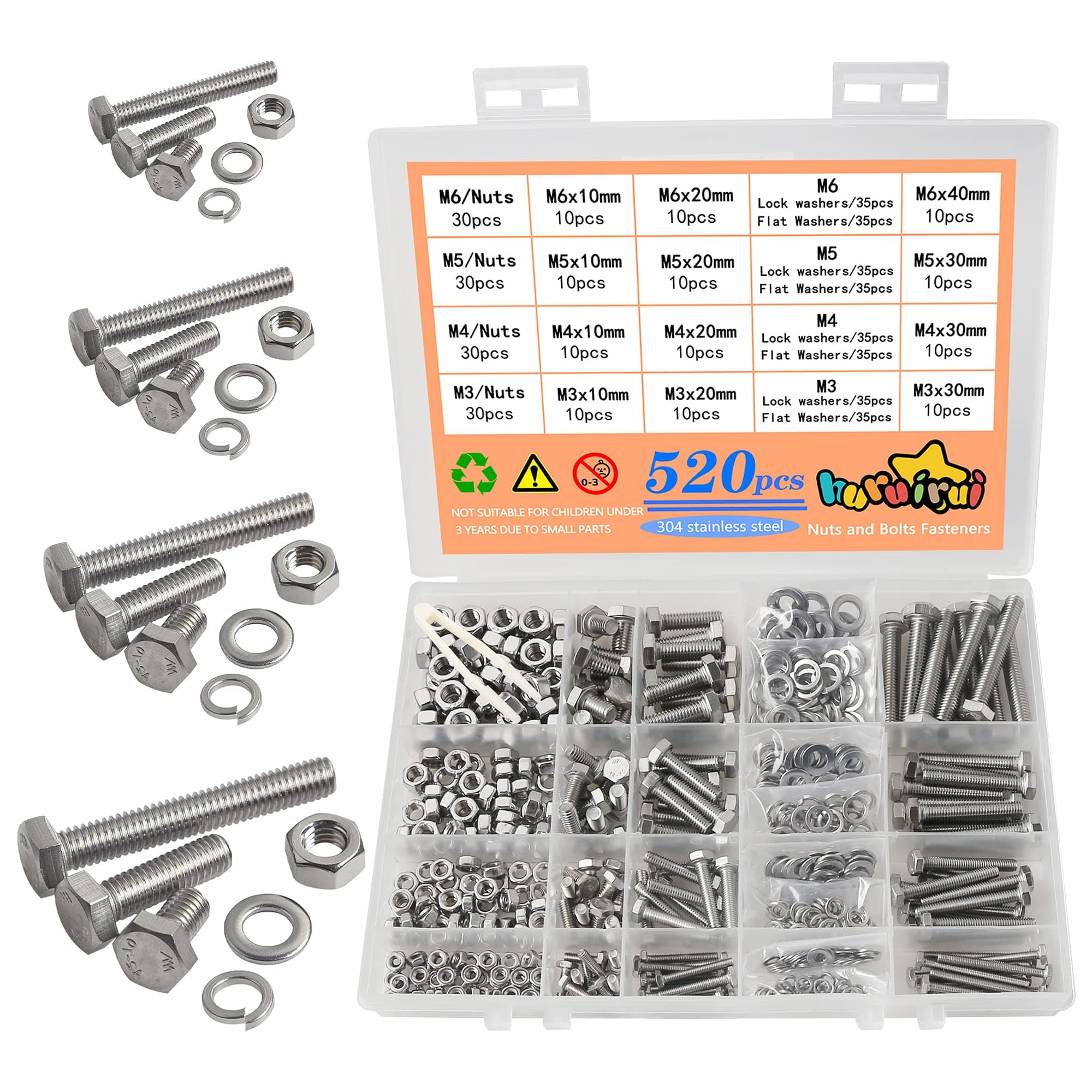 Hex bolts
