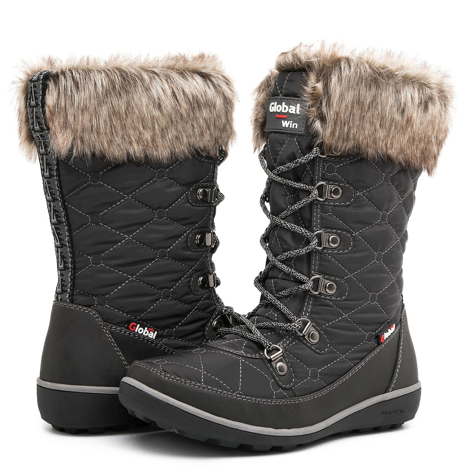 GLOBALWIN Women's 1731 Winter Snow Boots