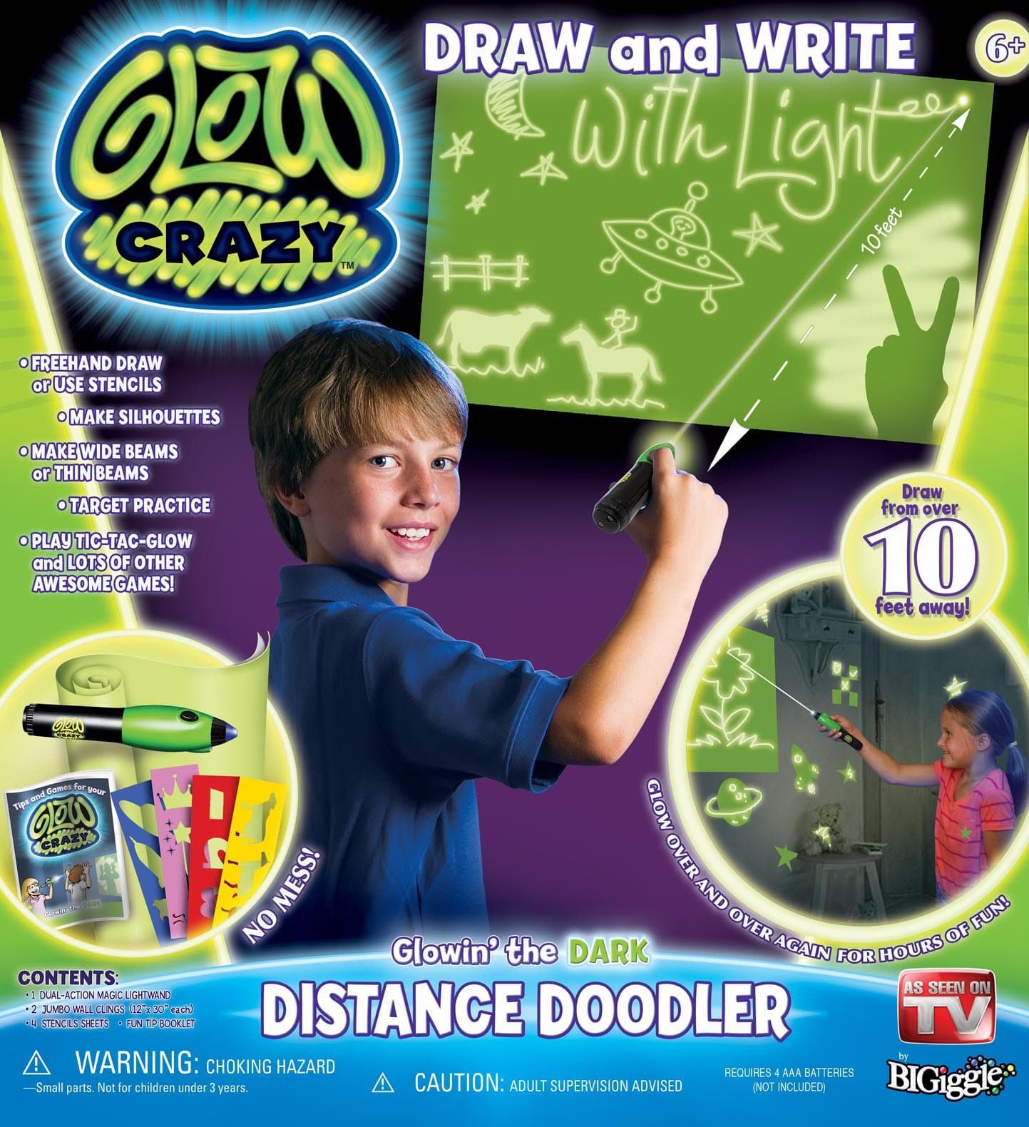 Glow Crazy Distance Doodler Bible Edition