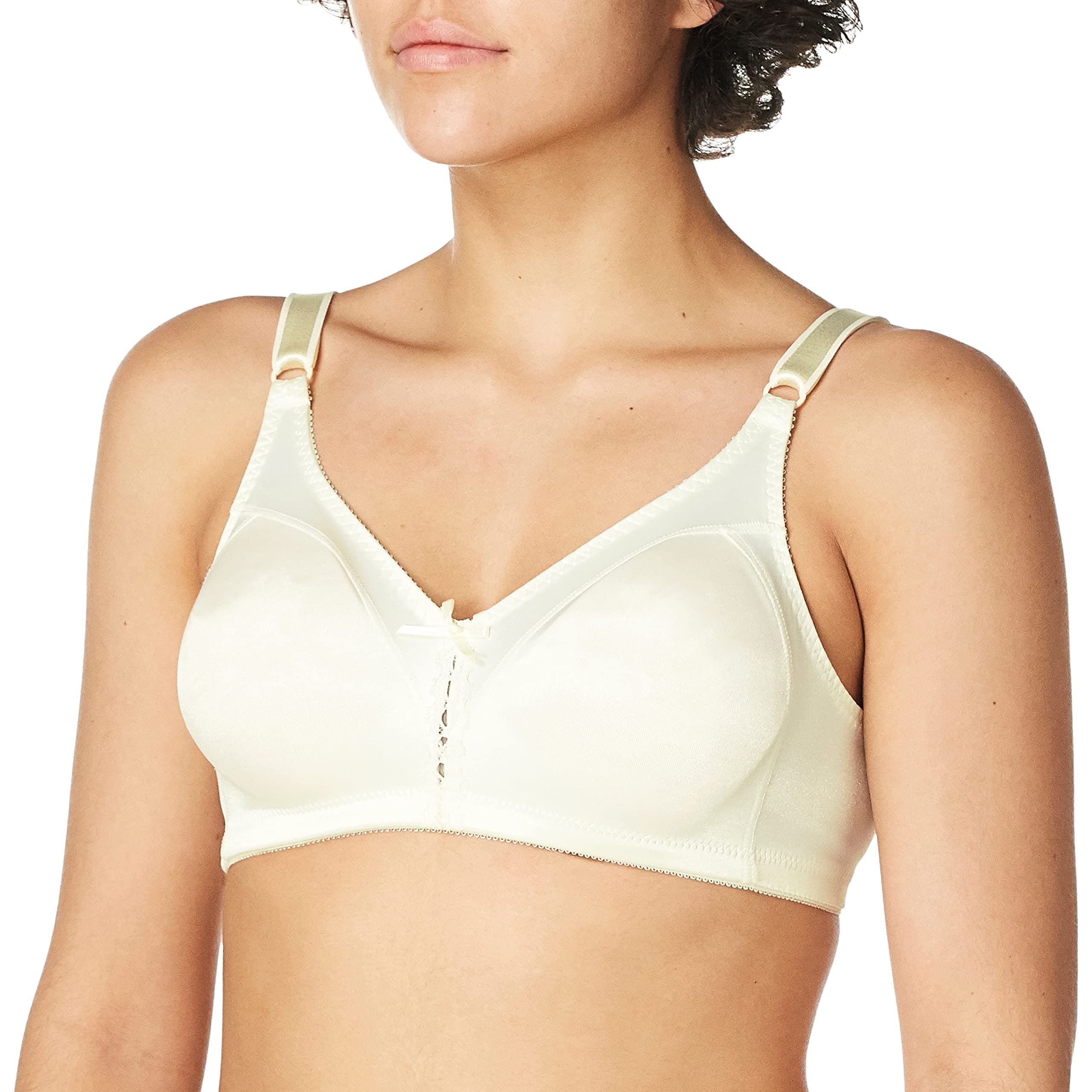 BaliWomen's Double Support Wireless Bra, Comfortsoft Full-coverage Wirefree Bra, Df3820OEKO-TEX STANDARD 100