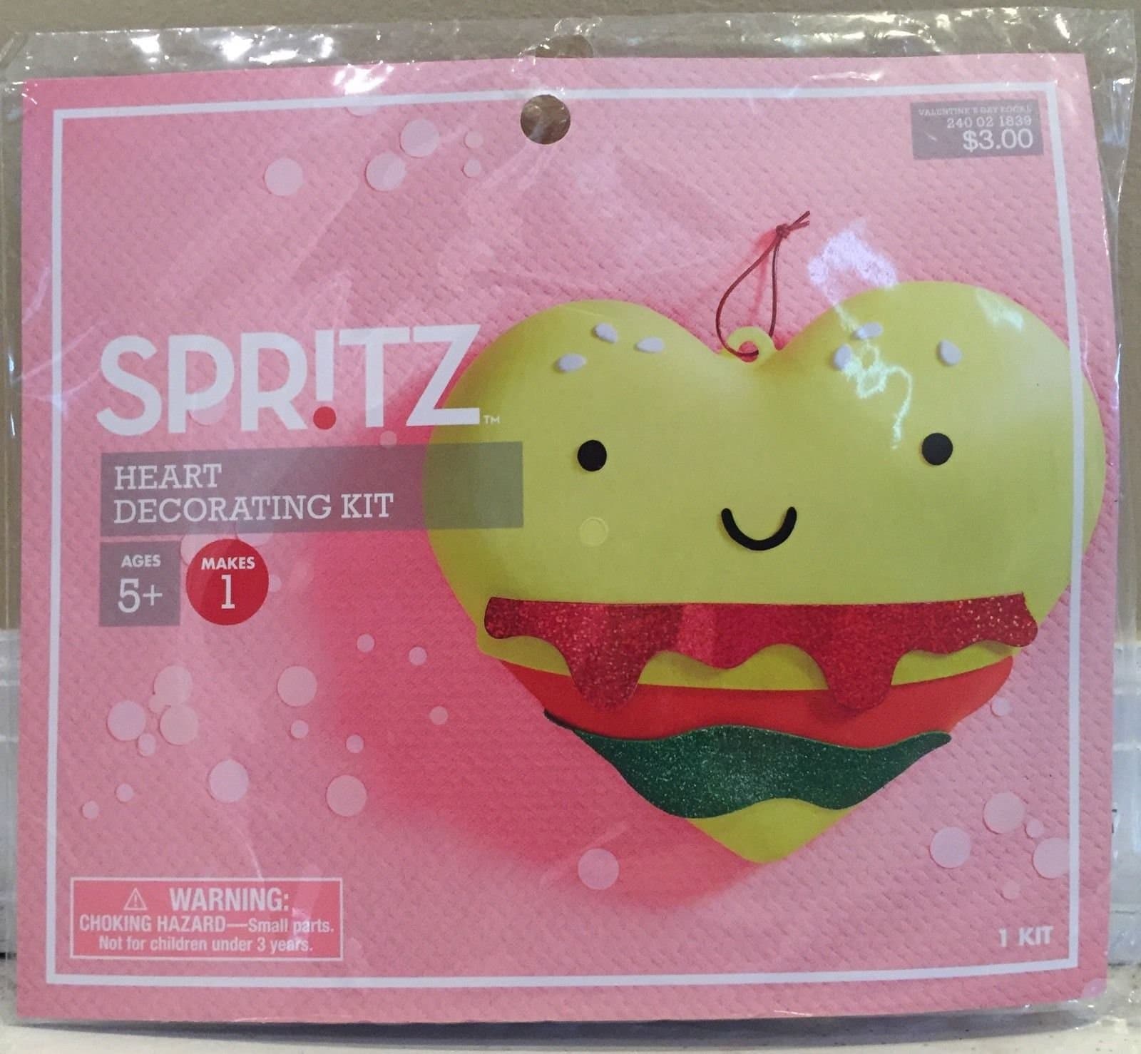 Bundle of 2 Spritz Heart Decorating Kits Yellow