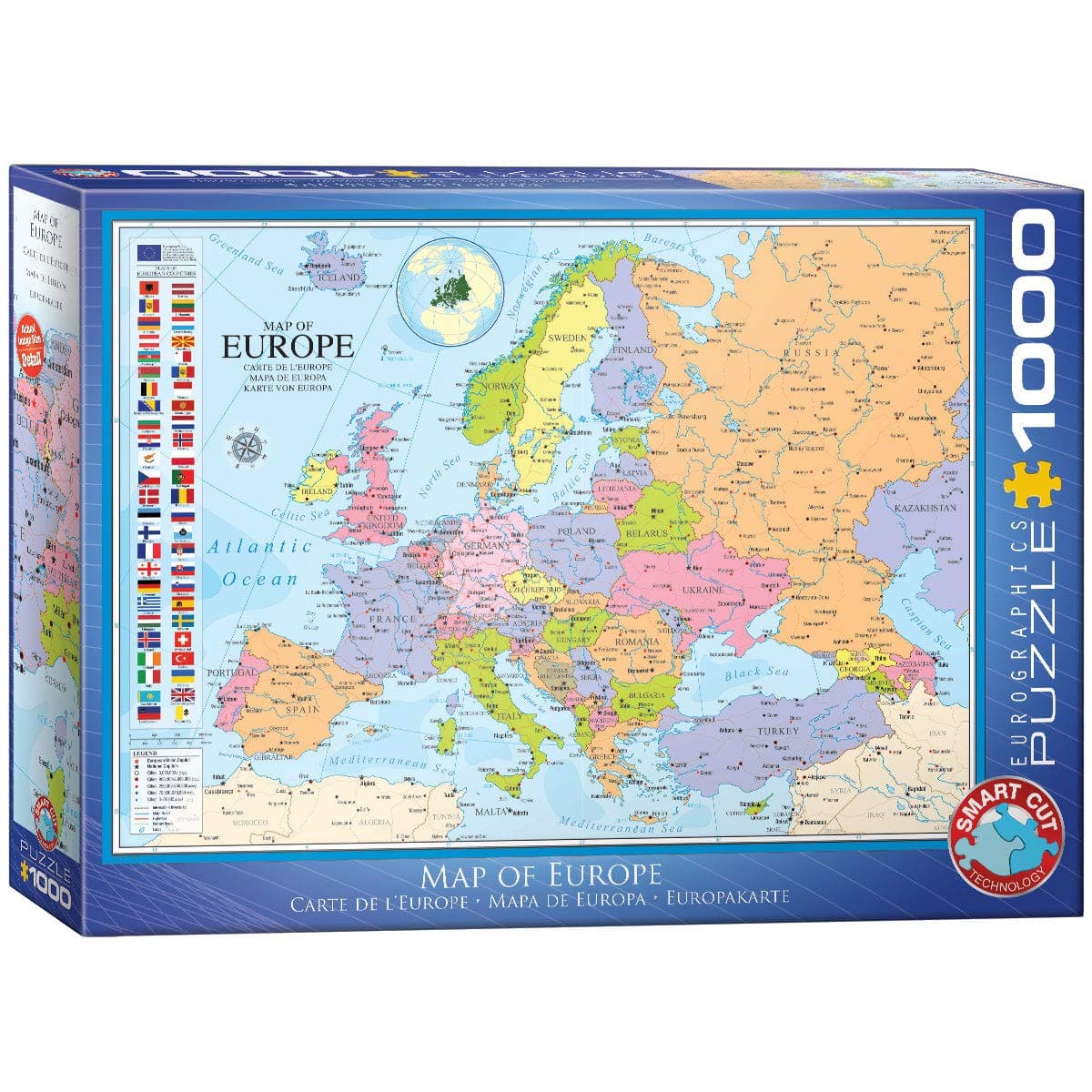 EuroGraphics 6000-0947 Jigsaw Puzzle, 1000