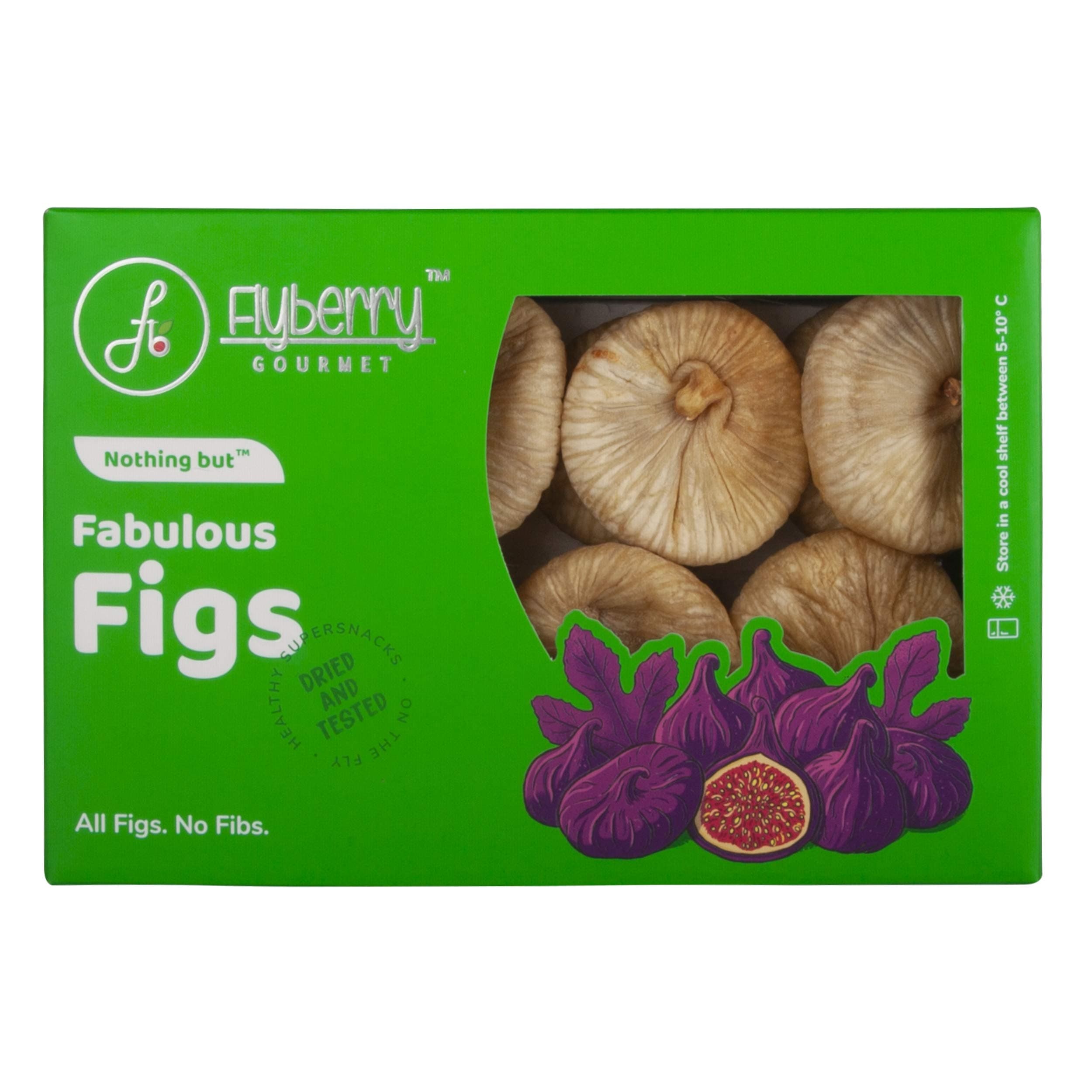 Flyberry Gourmet Dried Figs (500 gm)