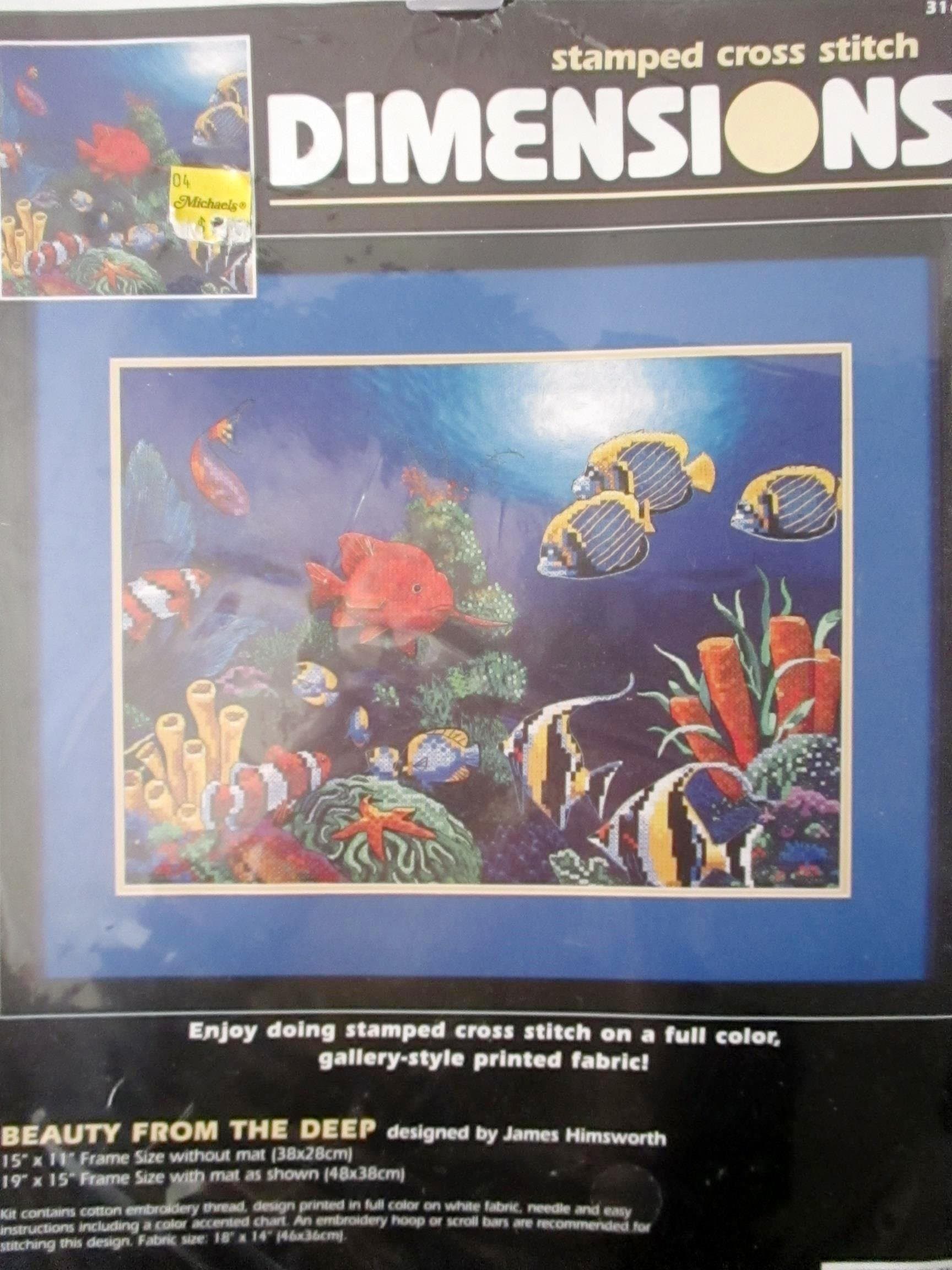 DimensionsBeauty From The Deep Stp X-Stitch Kit