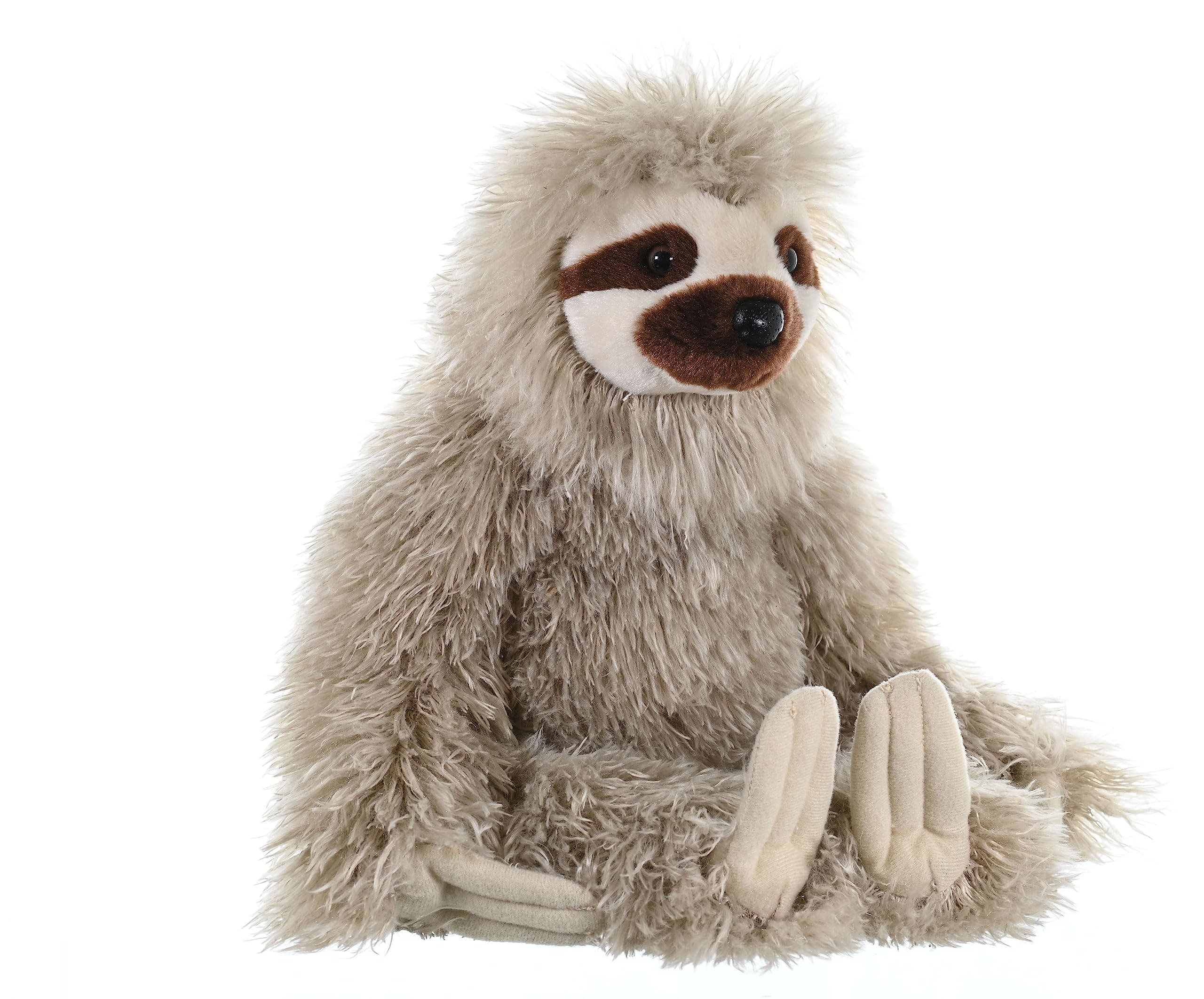 Wild Republic 12257 Sloth Plush, Soft Toy, Cuddlekins, Grey, 30 cm