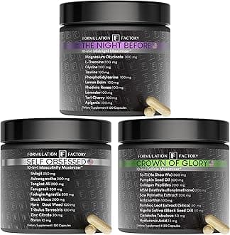 - Formulation Factory The Night Before x Self Obsessed x Crown of Glory (Bundle)