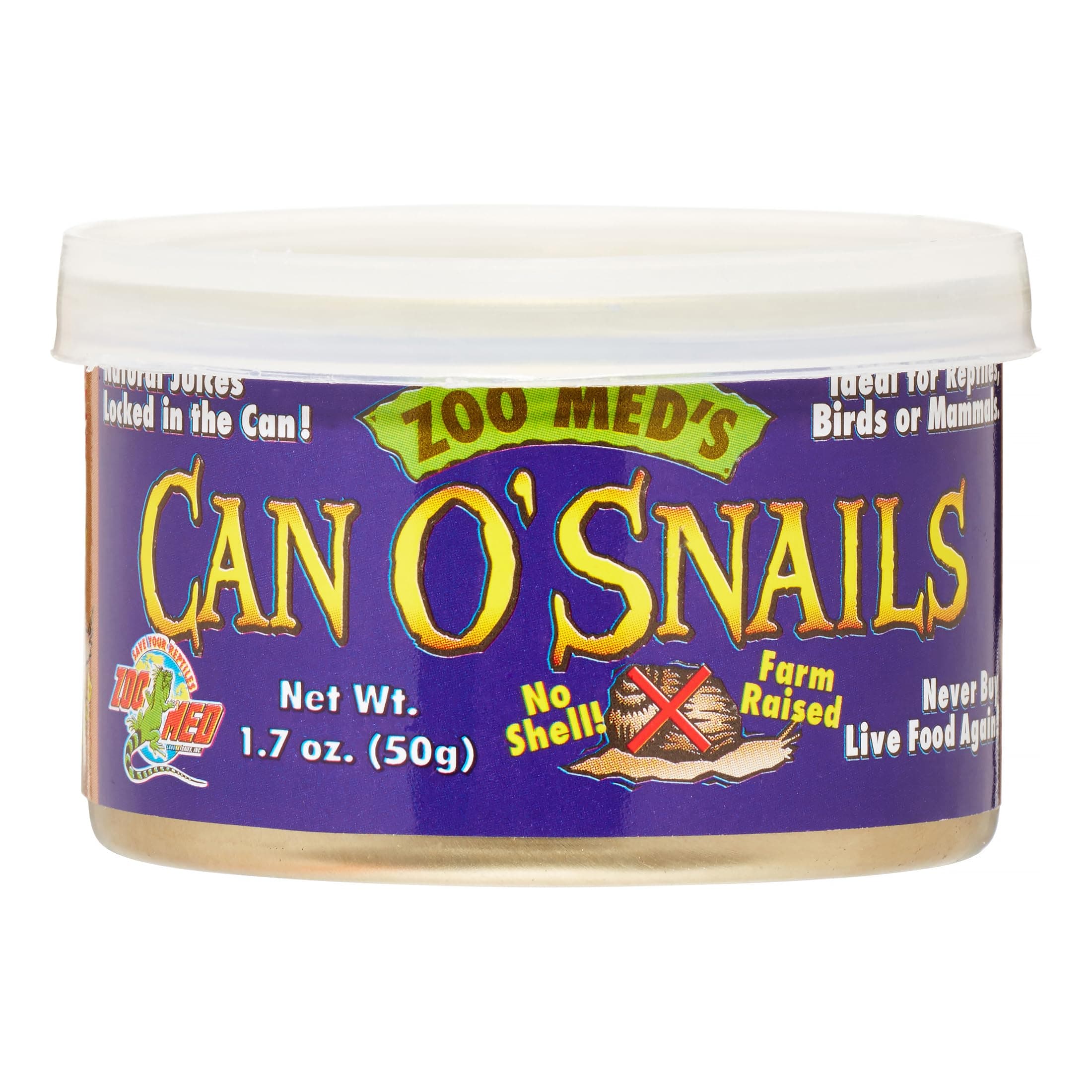 Zoo Med Can O' Snails Turtle Food, 1.7-Ounce