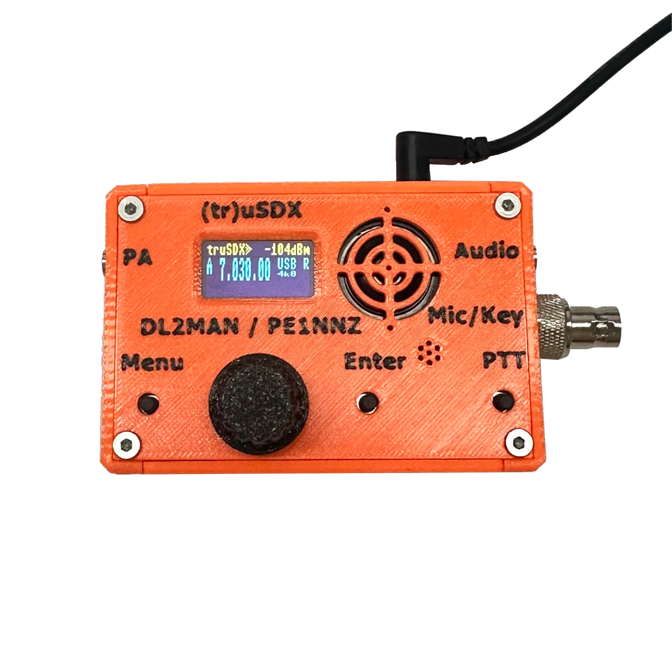 Malahit tr usdx transceiver 5-Band usdx Multimode QRP Assembled with case by PE1NNZ and DL2MAN