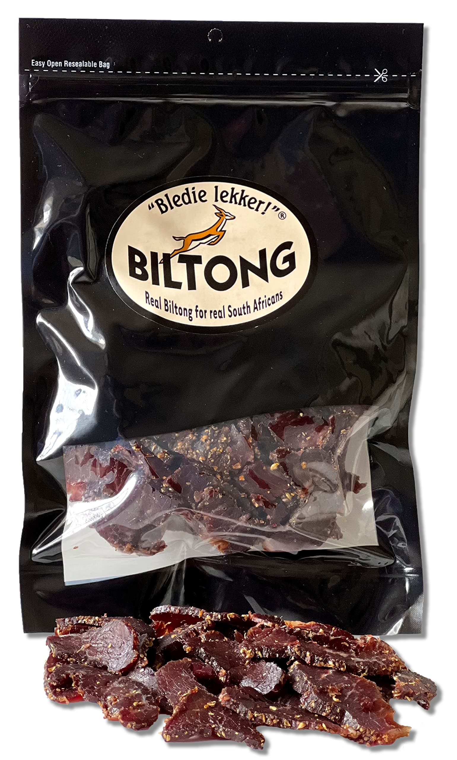 Bledie Lekker Biltong Sliced 8 Oz