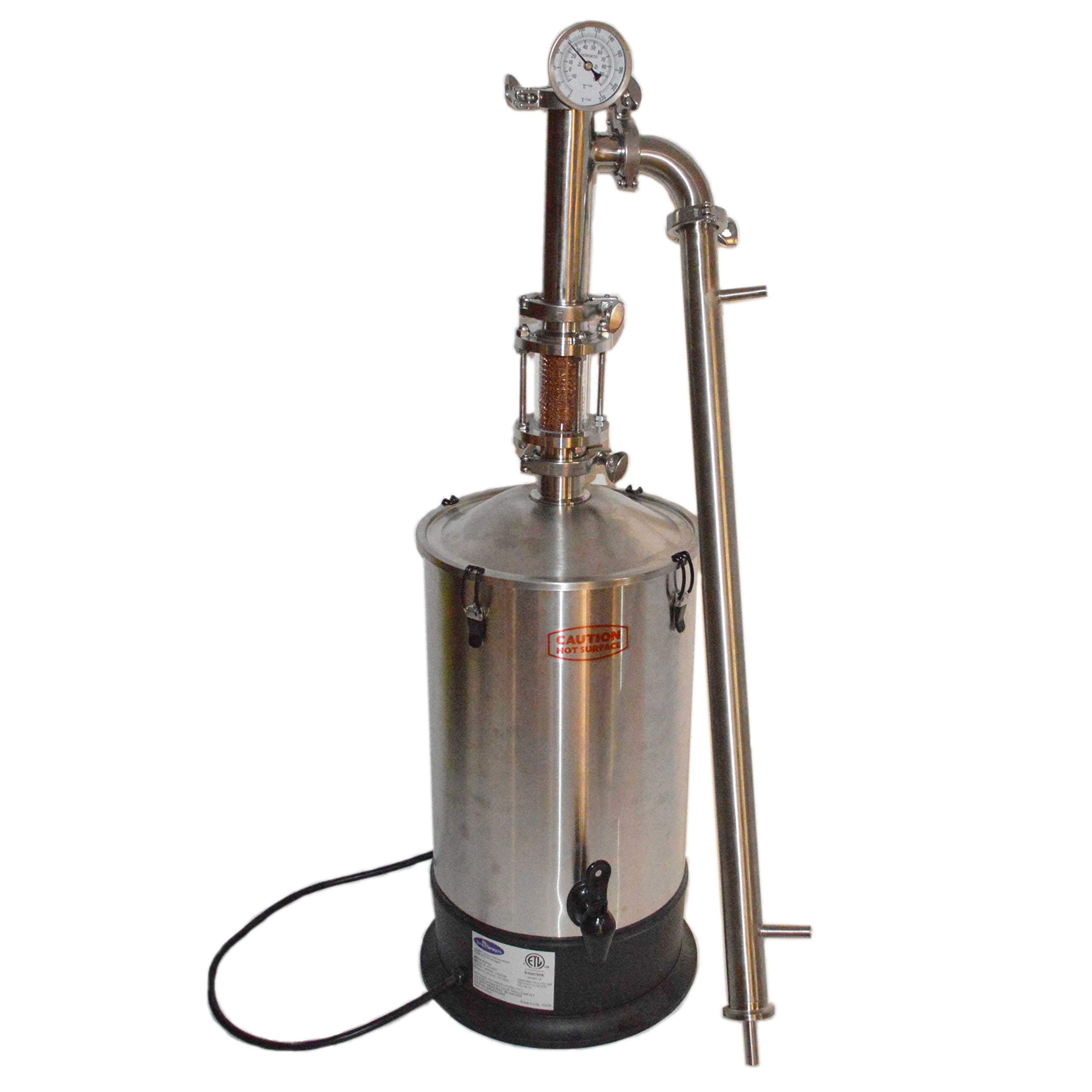 Jaybird Still Spirits Turbo 500 Pot Head Still with Sight Glass - including T500 Boiler