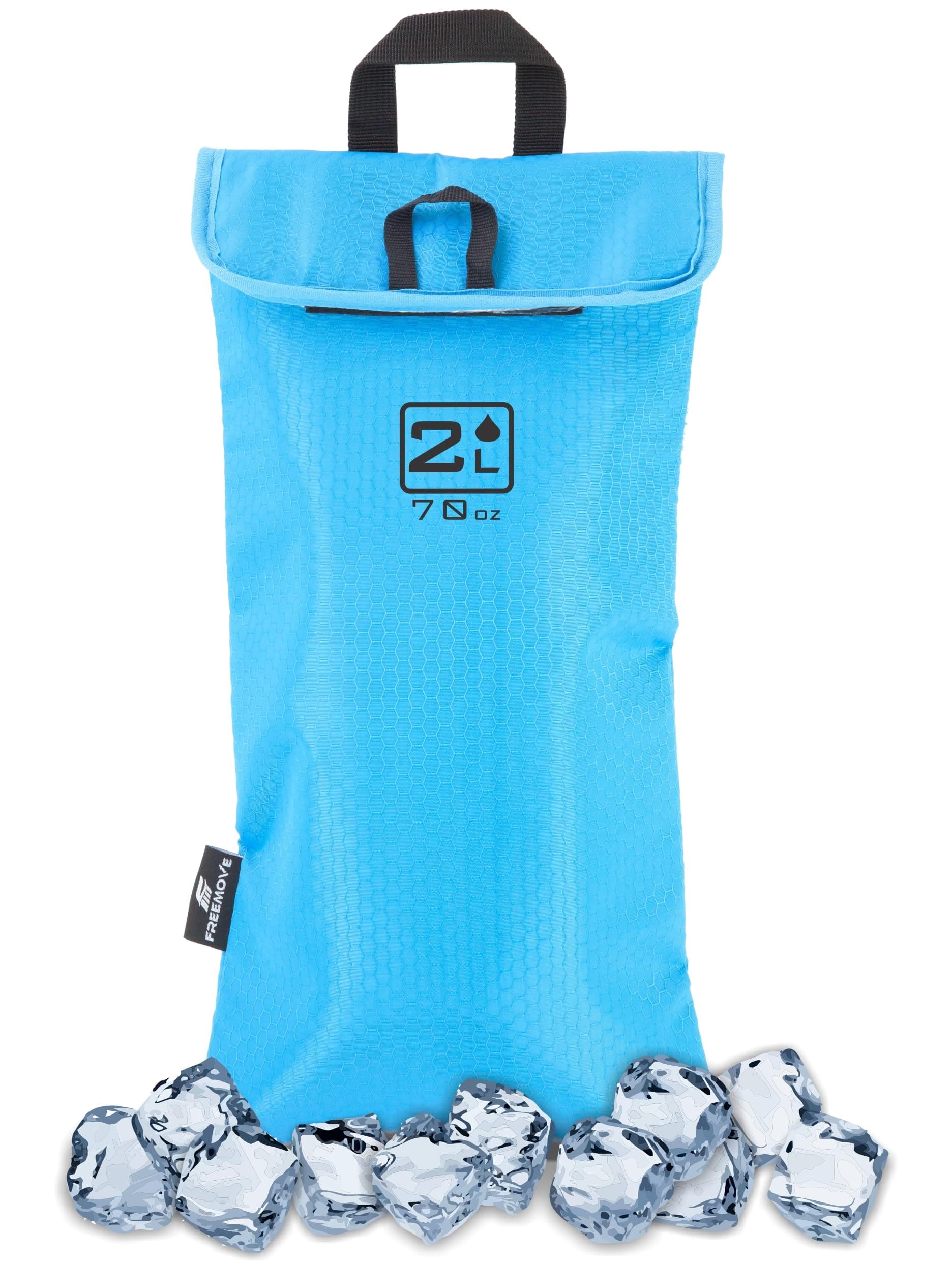 Protective Cooler Bag for 2L or 3L Hydration Water Bladder Pack > Keeps Water Cool & Protects Bladders > Thermally Insulated, Water Resistant > Ideal As a Backpack Cooler - Bladder is NOT Included