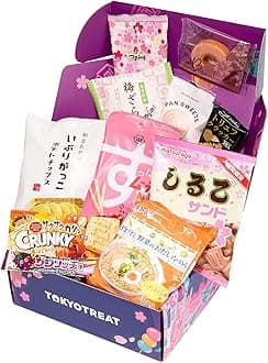 Limited Edition Japanese Snack Box. Try Japanese snack brands like KitKat, Pocky, and More