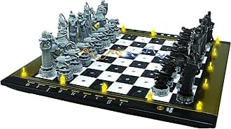 Harry Potter® Electronic Chess Game with Tactile Keyboard and Light and Sound Effects, 32 Pieces, 64 Levels of Difficulty, Family Board Game, CG3000HP