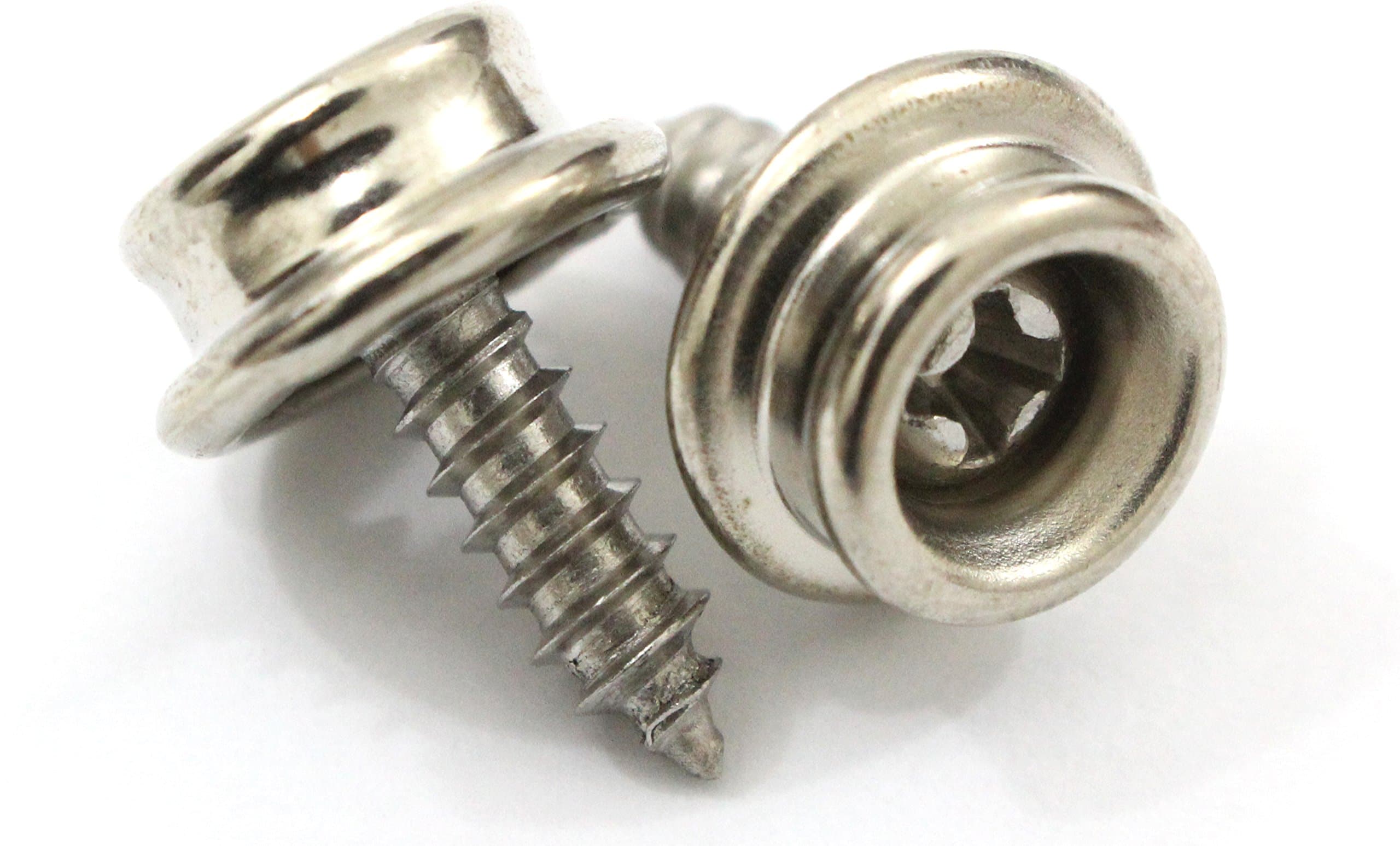 Bolt Dropper Canvas Snaps 3/8" Inch Diameter, 8 x 3/8" Stainless Steel Screw (50pc), .