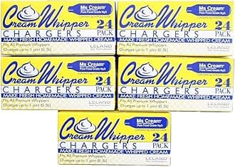Leland N2O Whipped Cream Chargers, Pack of 120