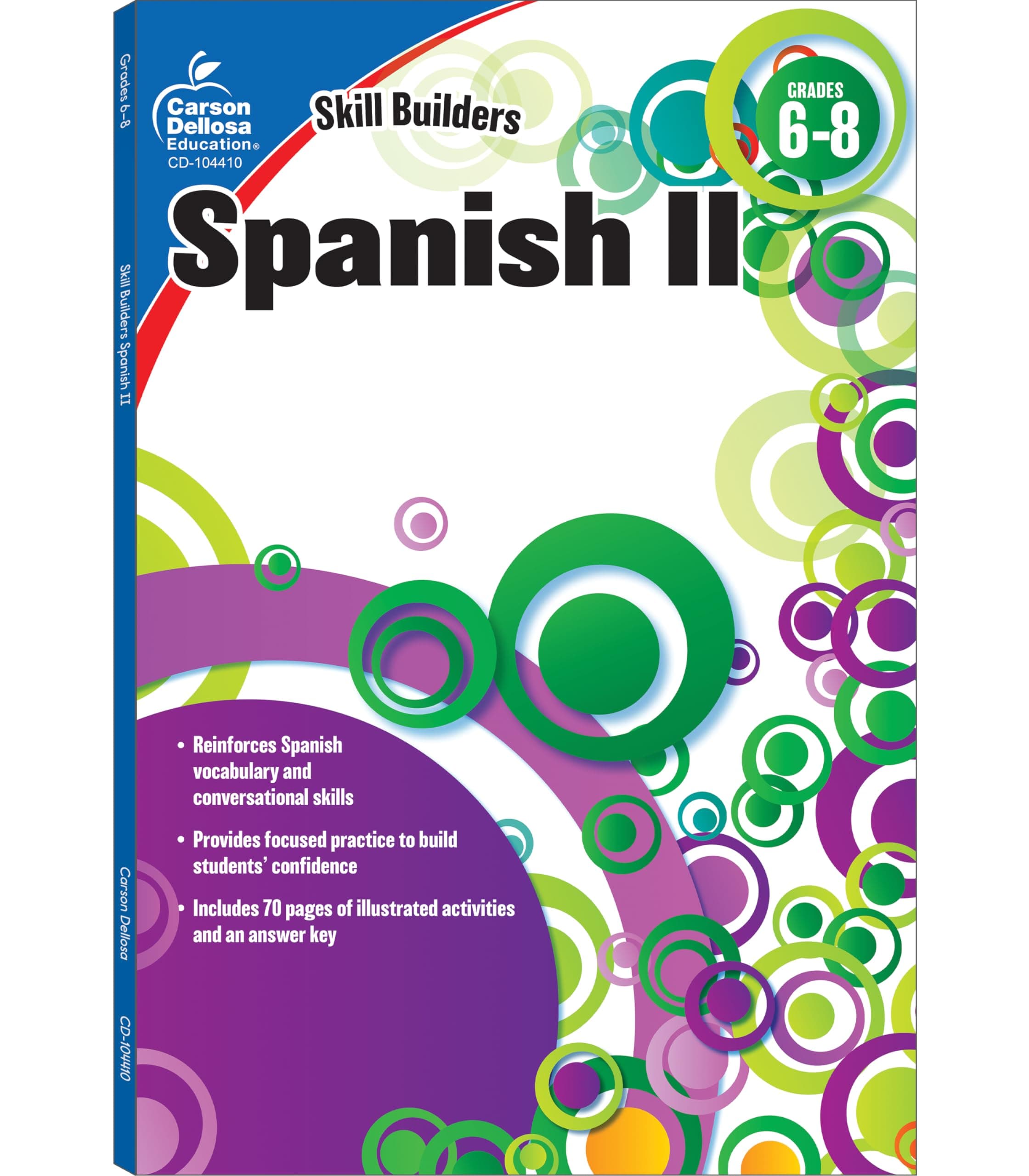 Spanish II: Grades 6-8 (Skill Builders) Paperback – 3 Jan. 2011