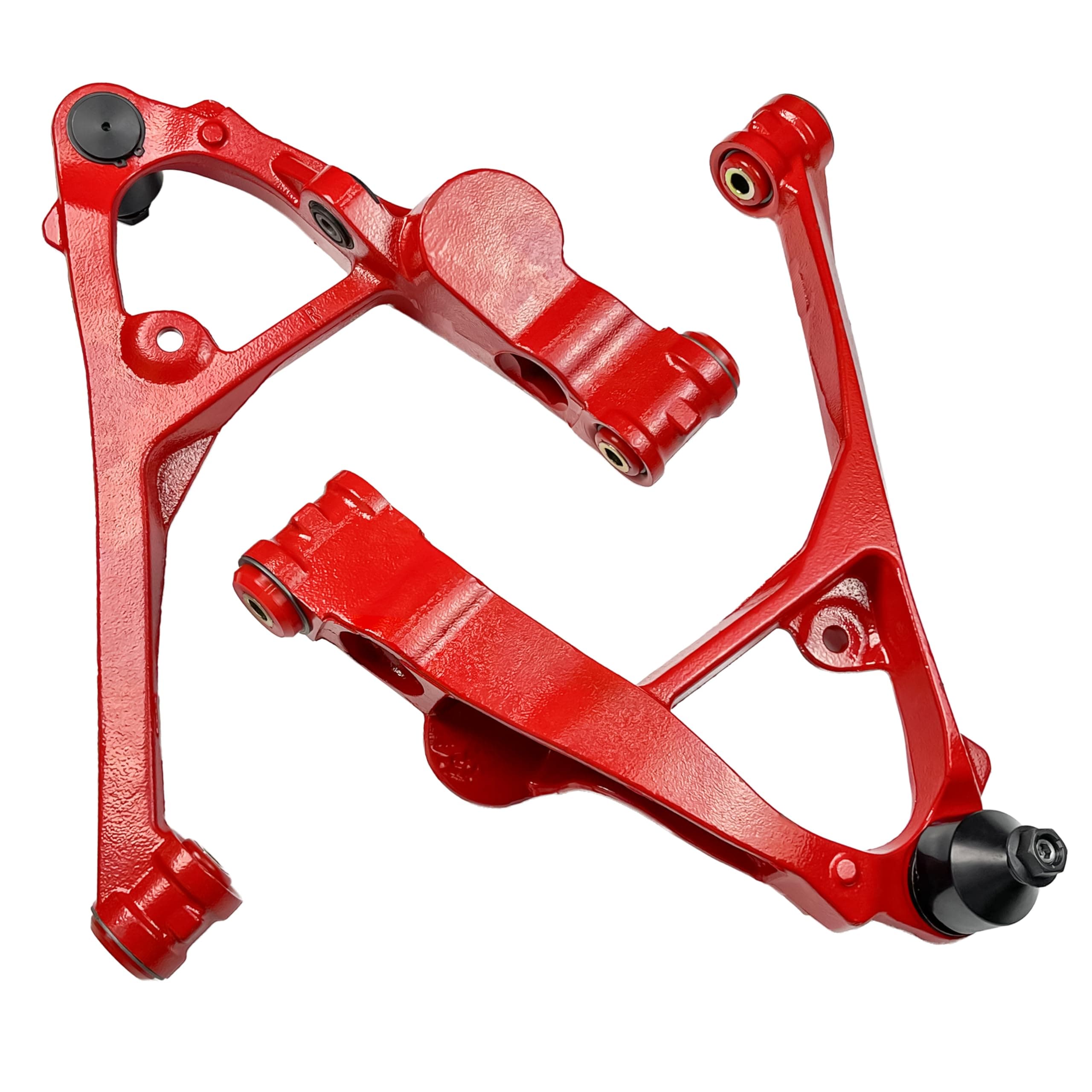 Front Lower Control Arms for 99-06 Chevy Silverado GMC Sierra 1500, Suburban Avalanche Express 1500 Tahoe Savana Yukon Escalade EXT ESV- Forged Steel OEM Replacement & Reinforced PU Bushings