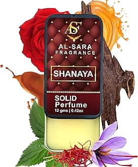 SHANAYA Solid Perfume for Men & Women | Alcohol-Free, Non-Greasy, Long-Lasting Natural Fragrance | Portable & Travel-Friendly Cologne (Shanaya)