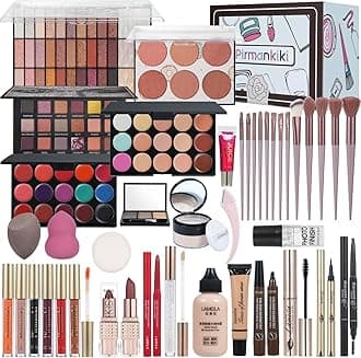 All in One Makeup Kit for Women Full Kit, Makeup Gift Set for Girls & Teen, Travel Makeup Set, Professional Makeup Kit Includes Kit Eyeshadow Lipstick Brow Pencil Eyeliner Brush Set (set1)