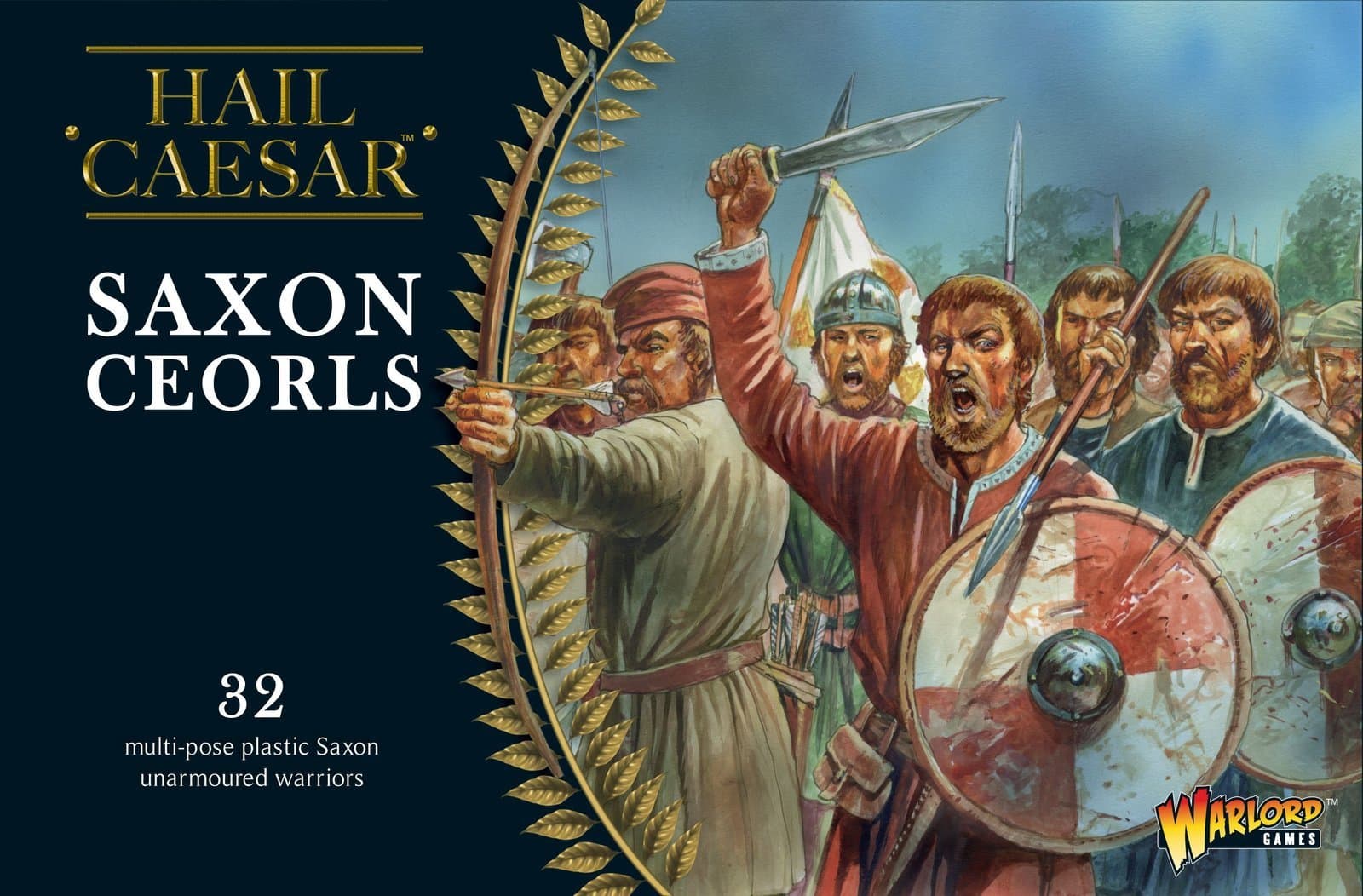 Warlord Games, - Saxon Ceorls - Wargaming miniatures