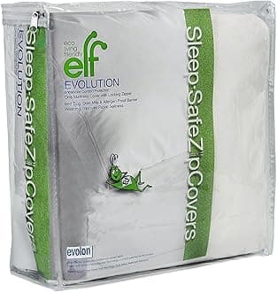 SLEEP SAFE BED BUG, DUST MITE, and ALLERGEN PROOF "TWIN 9" Mattress ZipCover, Twin 39" x 75" x 9"deep ENCASEMENT - compare price by Eco Living Friendly (ELFbrands)