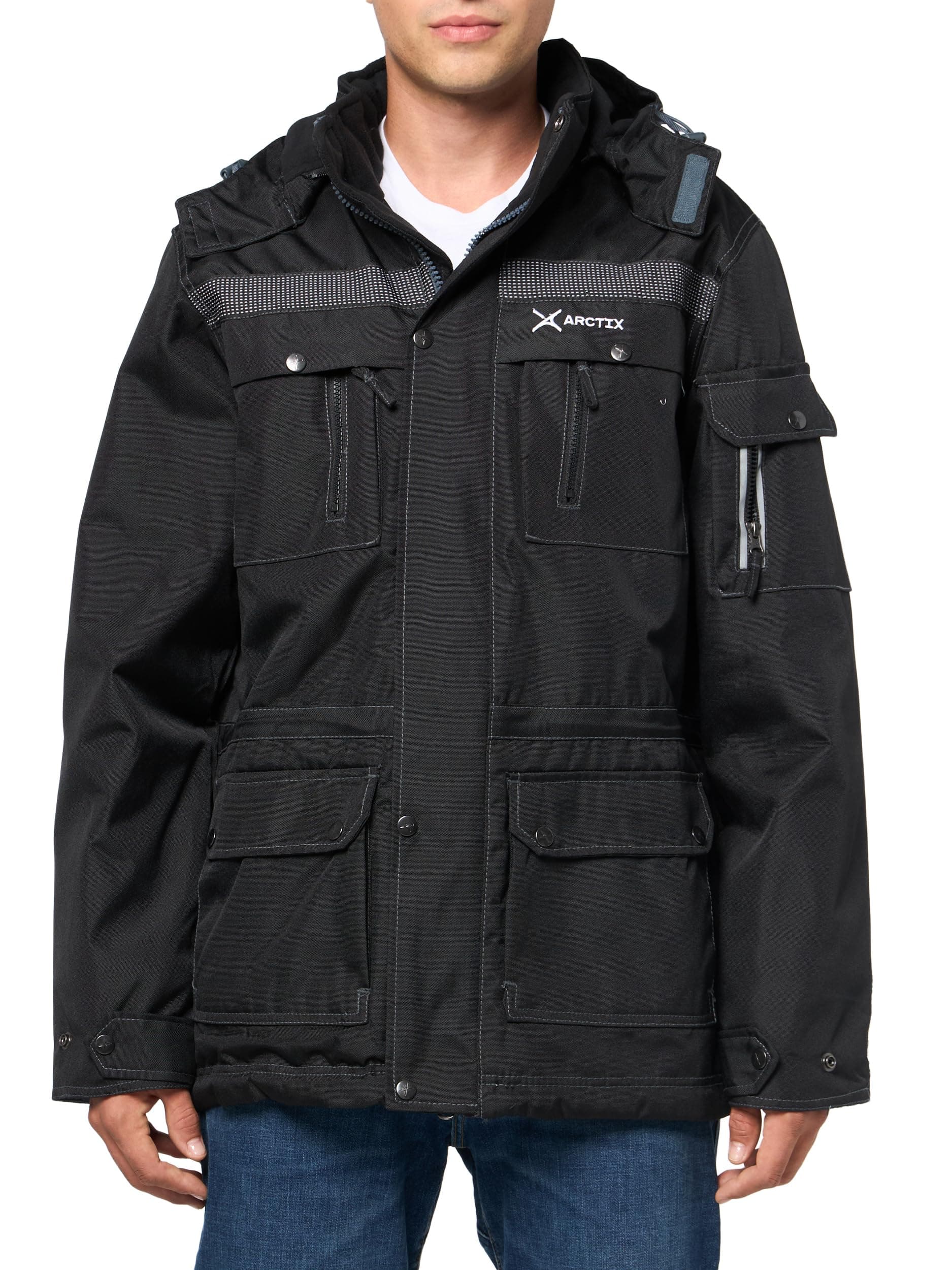 ARCTIXMen's Performance Tundra Jacket with Added Visibility