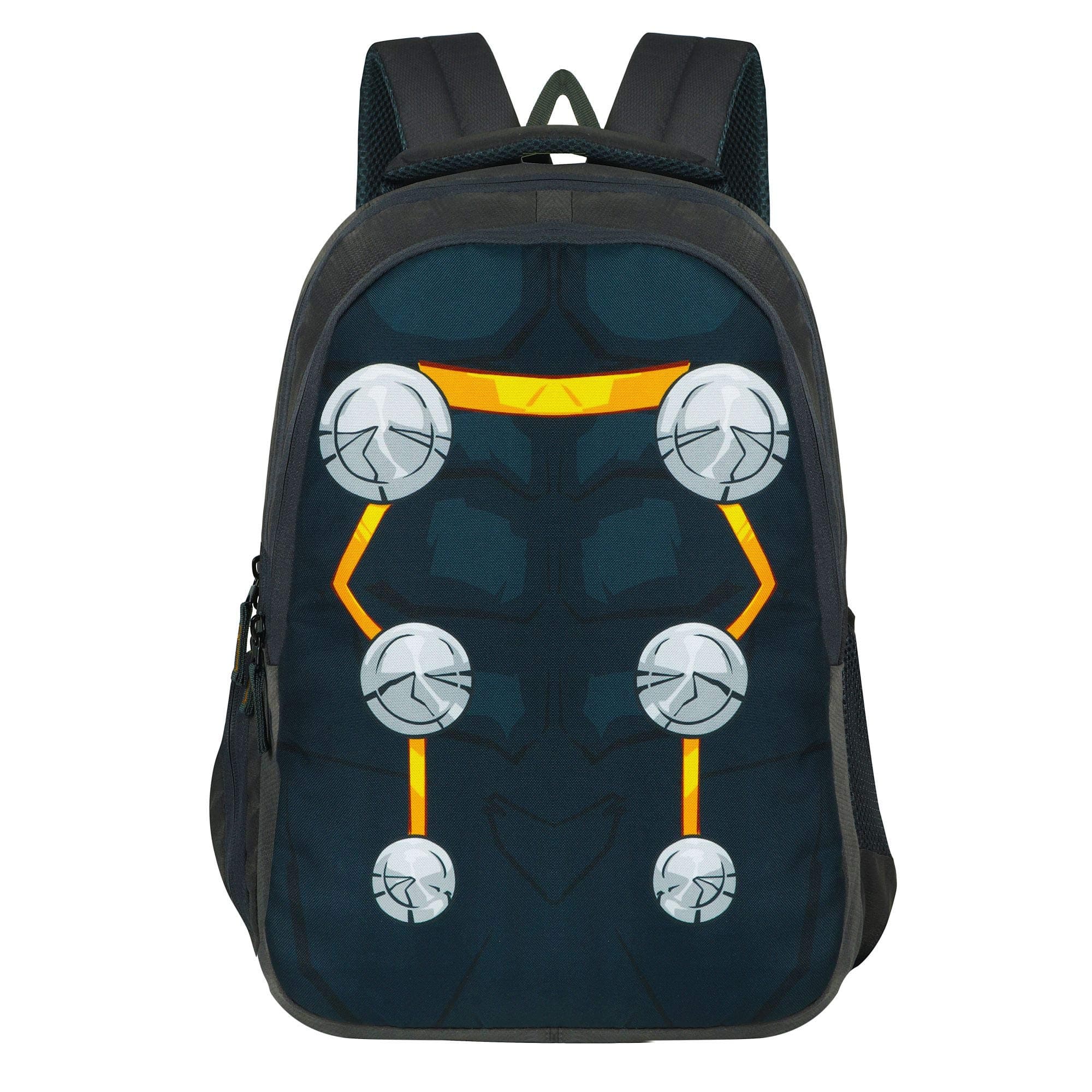 Priority Disney Marvel Thor 32 litres Black Polyester Kid's School Bag | College Backpack for Boy's & Girl's (Go Getters 044-25046)