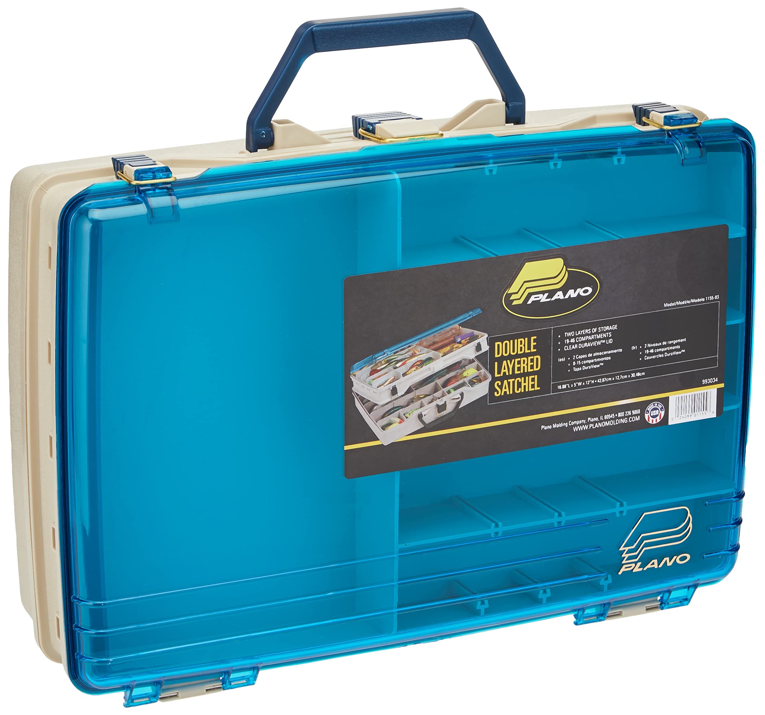 Two Level Satchel Tackle Box, Premium Tackle Storage