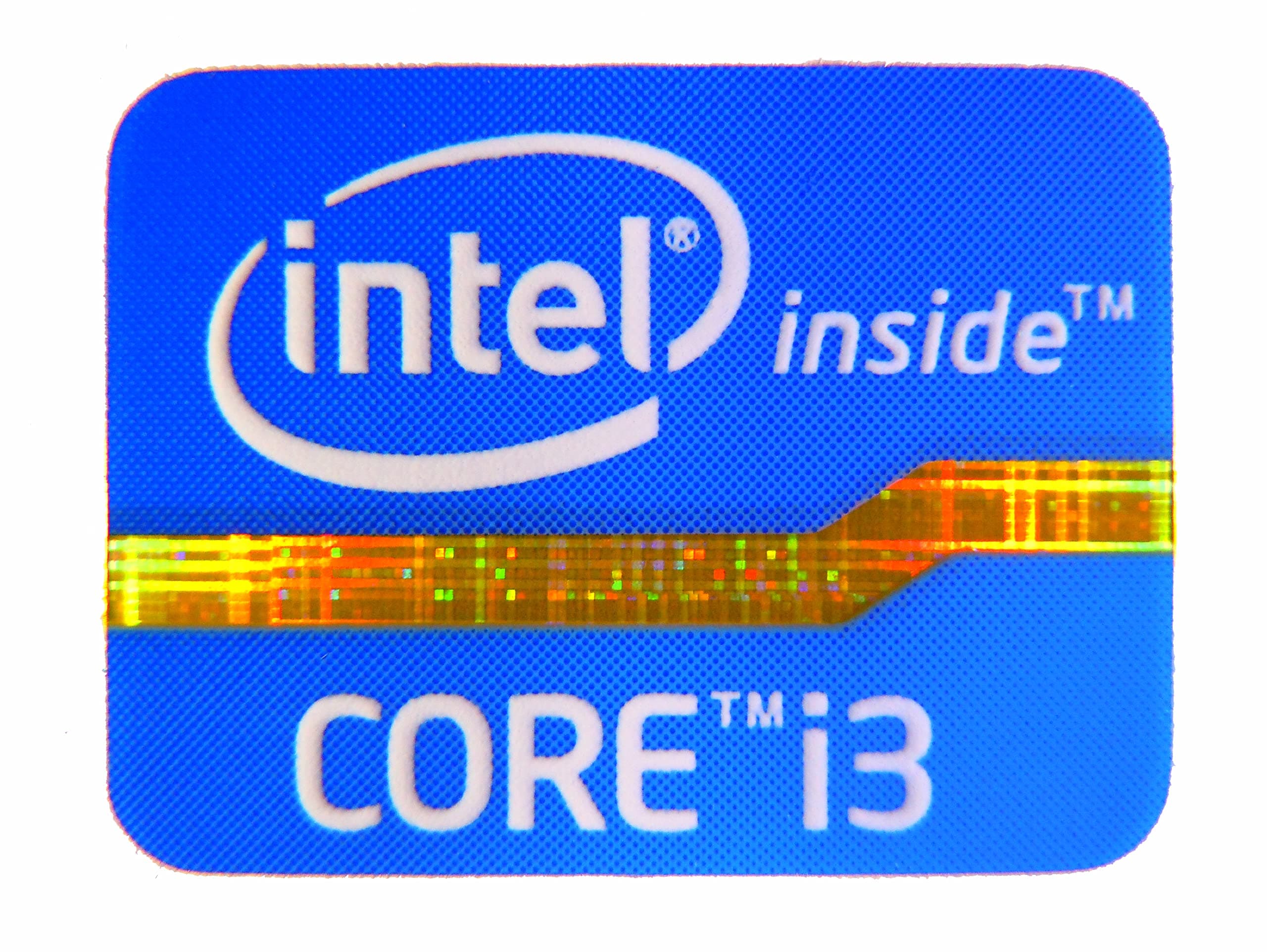 VATH Sticker Compatible with Intel Core i3 Inside 18 x 24.5mm [317]