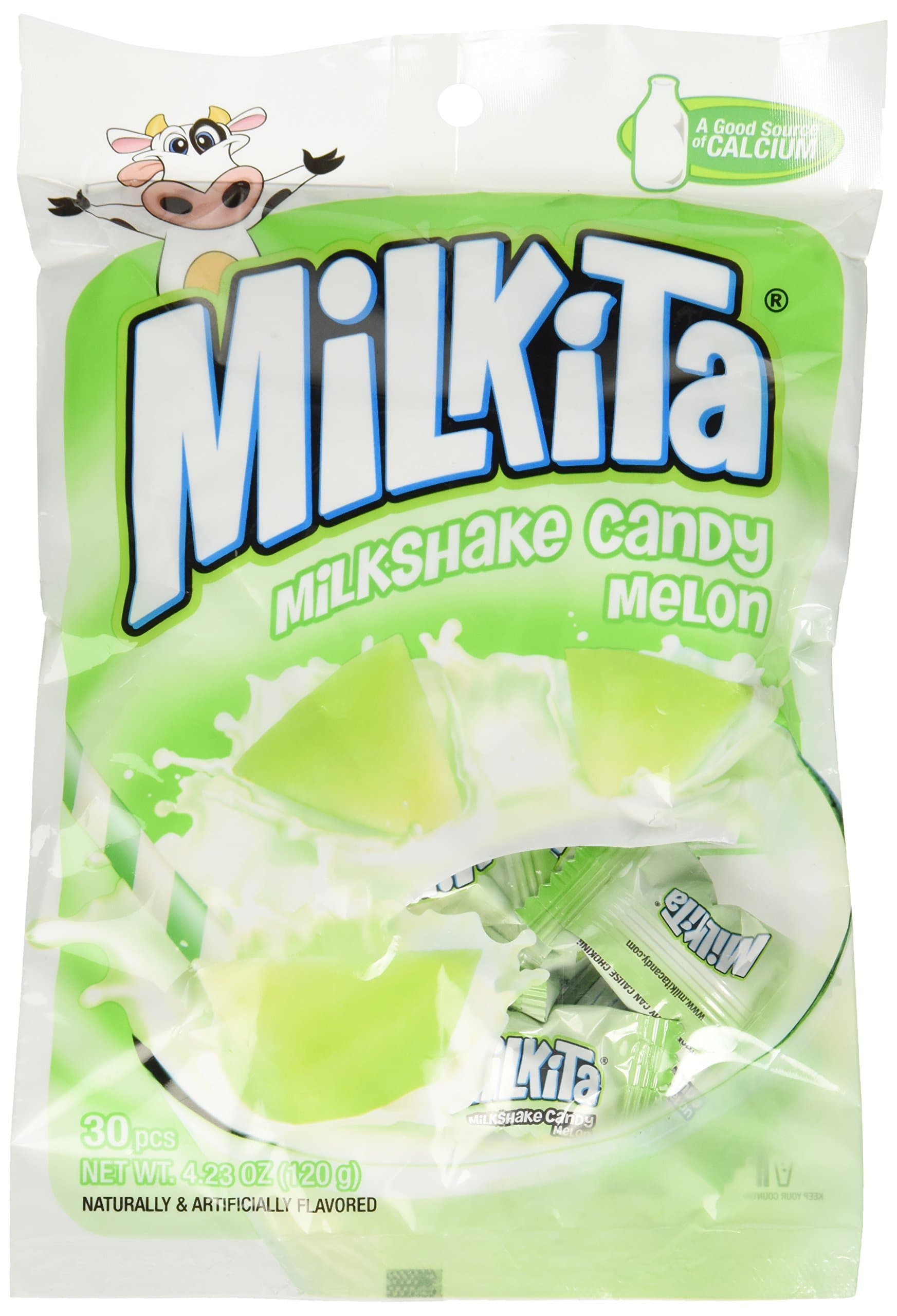 Milkita Melon Milk Candy Net Wt. 4.23 Oz