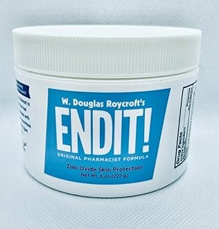 EndIt Topical Ointment – Quick Relief for Diaper Rash, Various Rashes & Poison Ivy, 20% Zinc Oxide Healing Cream for Daily Relief & Prevention