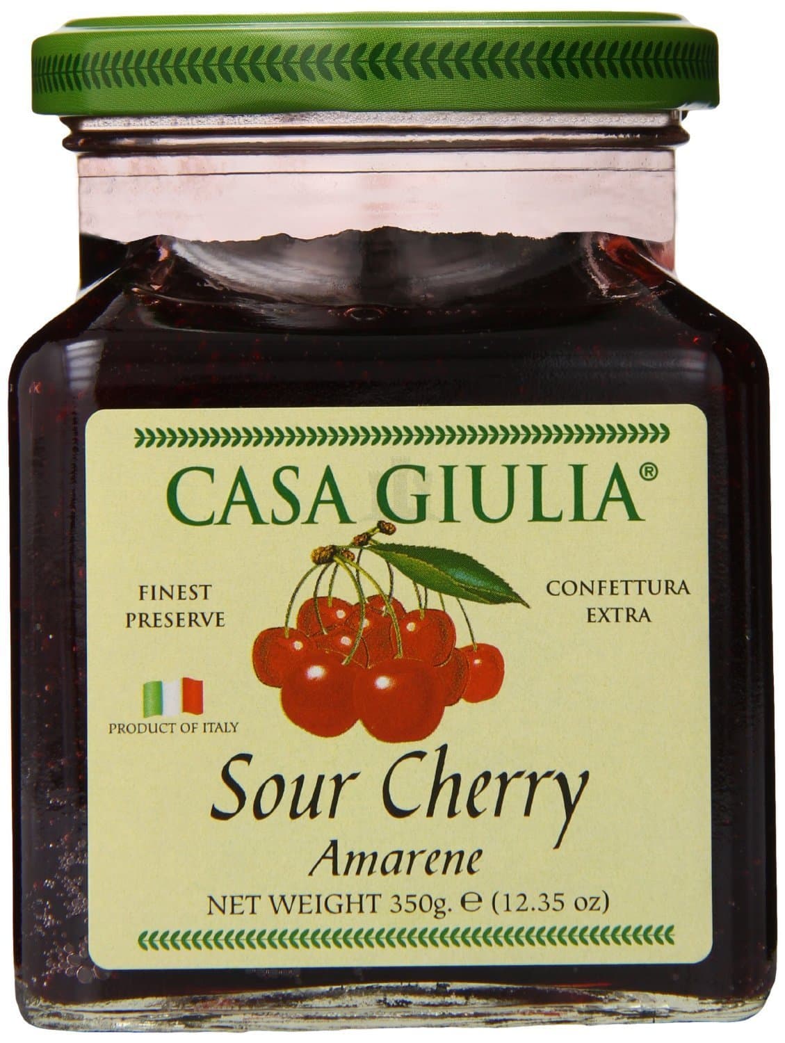 Casa Giulia (2 pack) Sour Cherry 12.35 oz jars from Italy